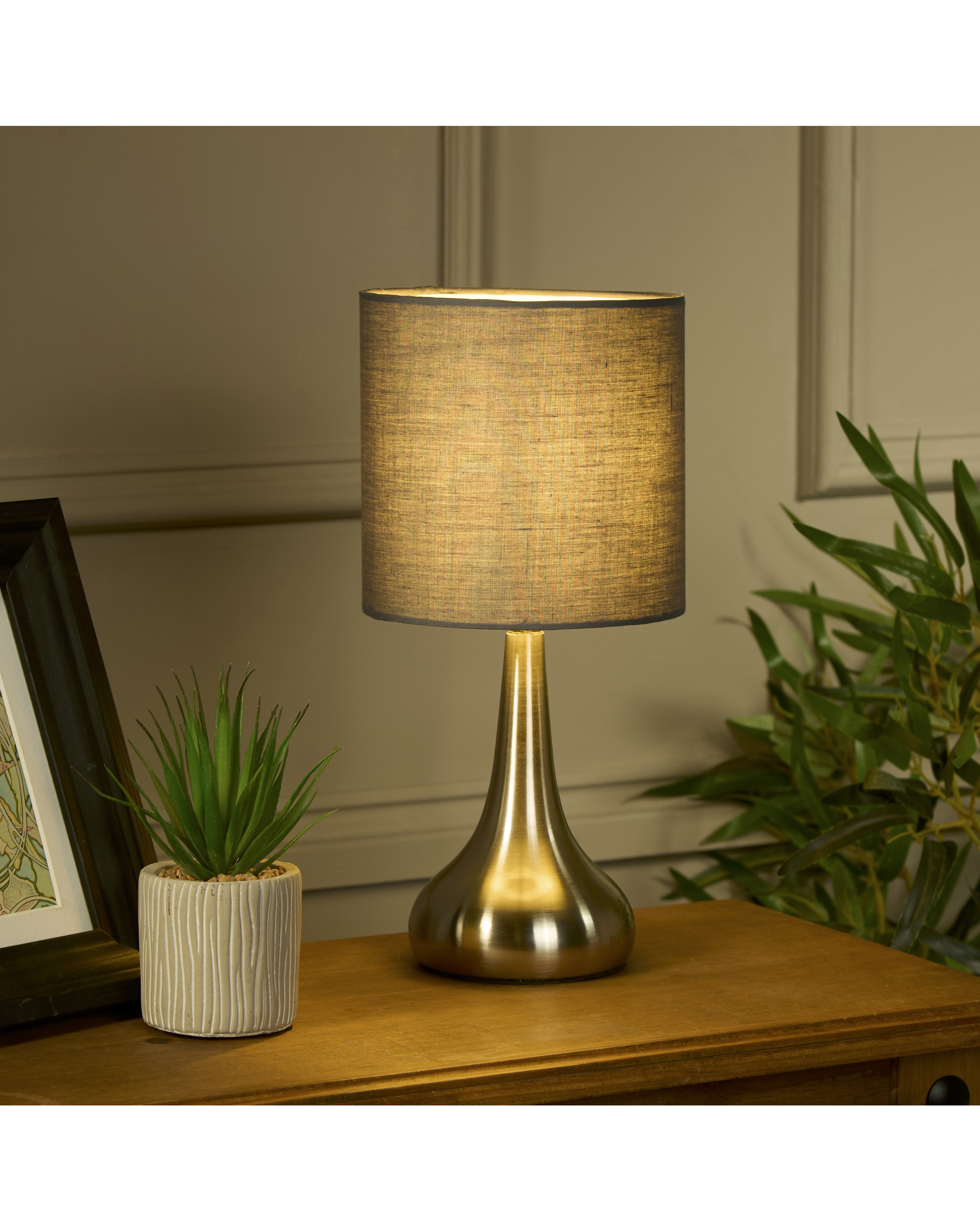 Chrome Touch Table Lamp - Image