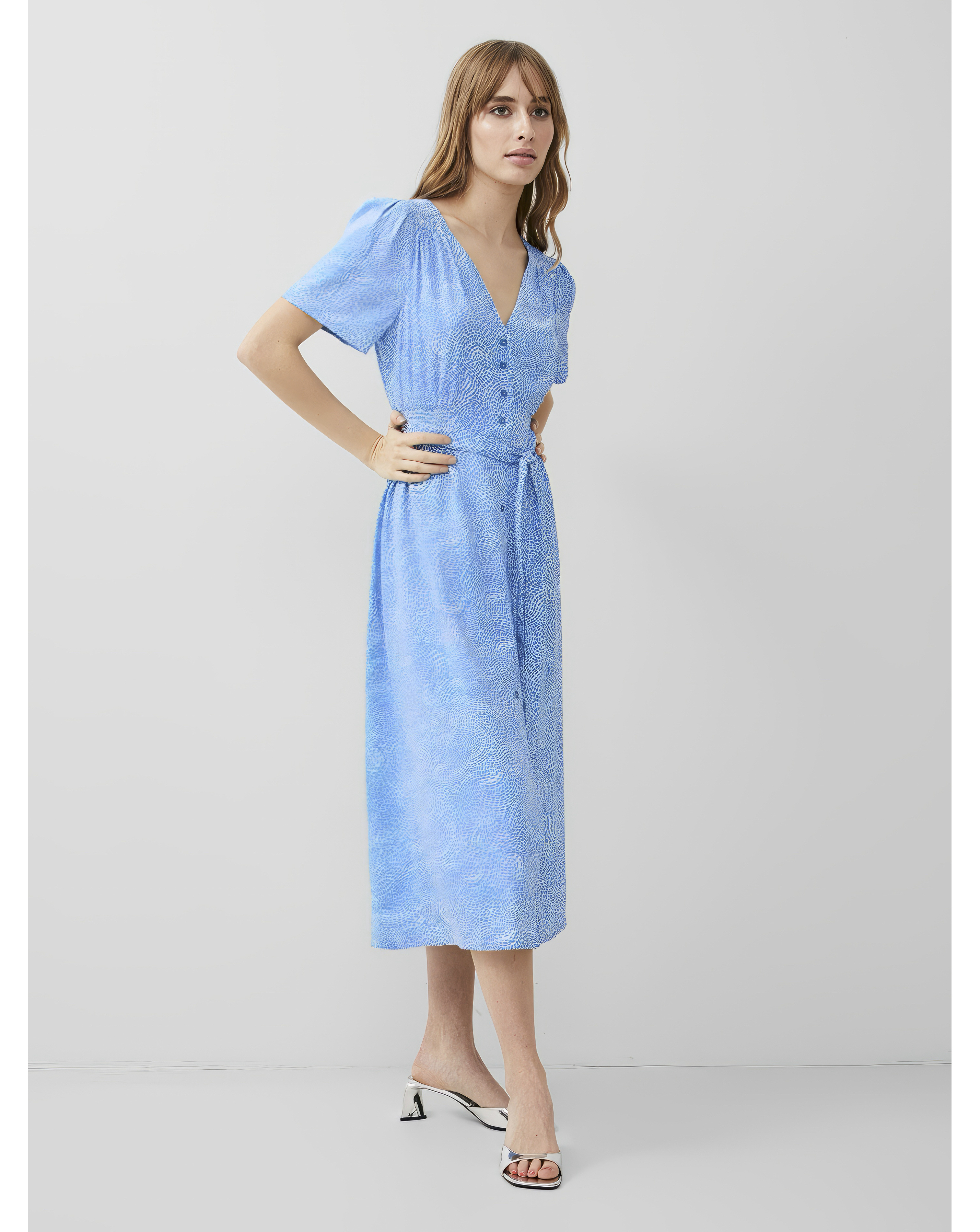 French connection Button Through Dress