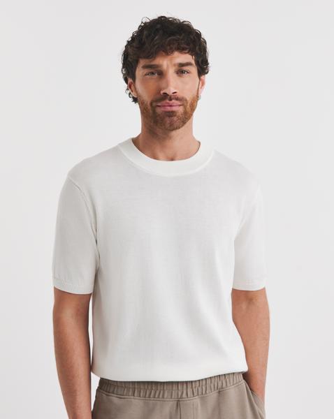 Folio Knitted Crew Neck T-Shirt