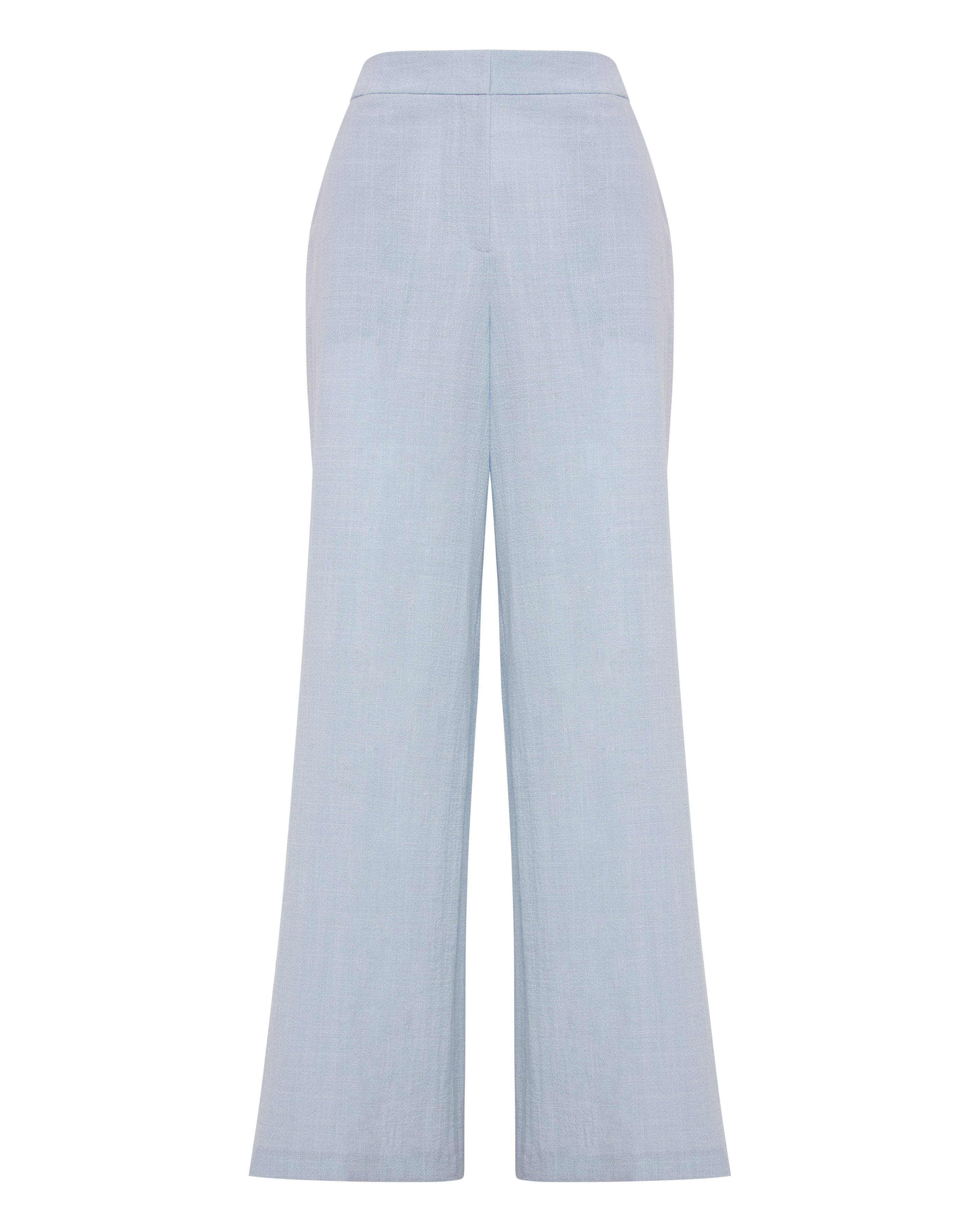 Sky Blue Wide Leg Trousers