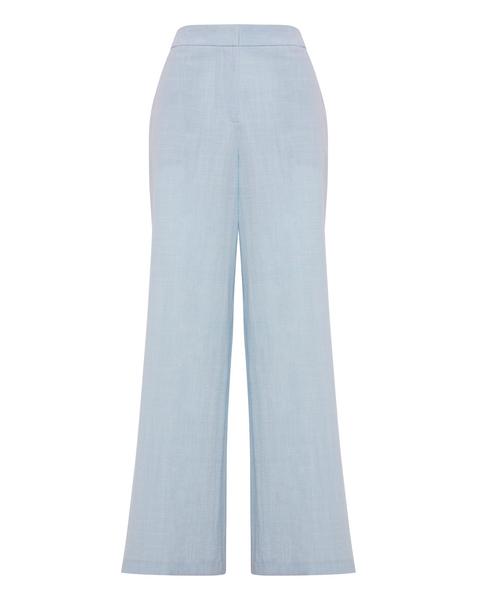 Sky Blue Wide Leg Trousers