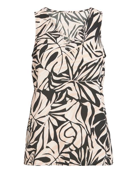 Woven V Neck Vest