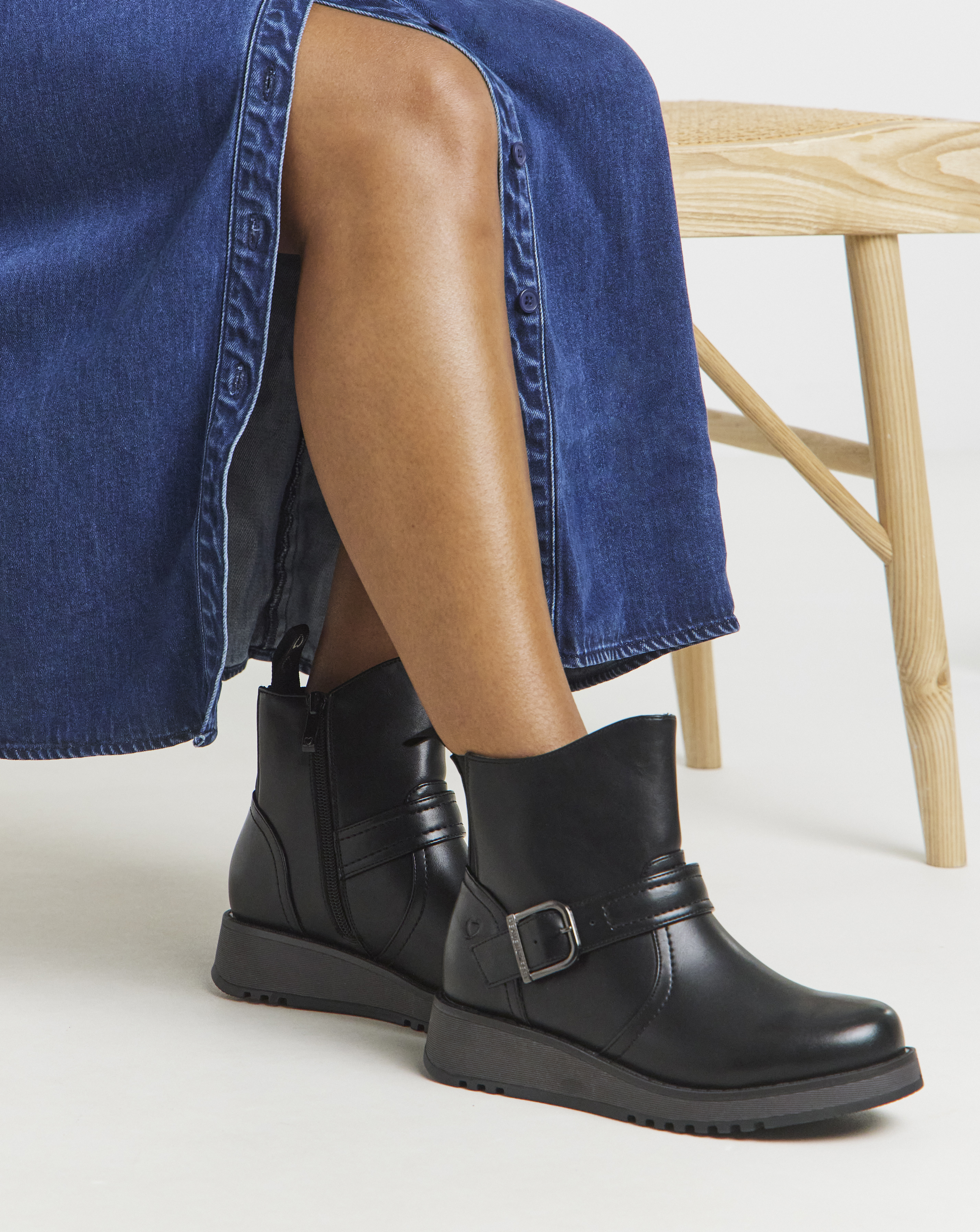 Heavenly Feet Cherish Boots Ex Wide Fit