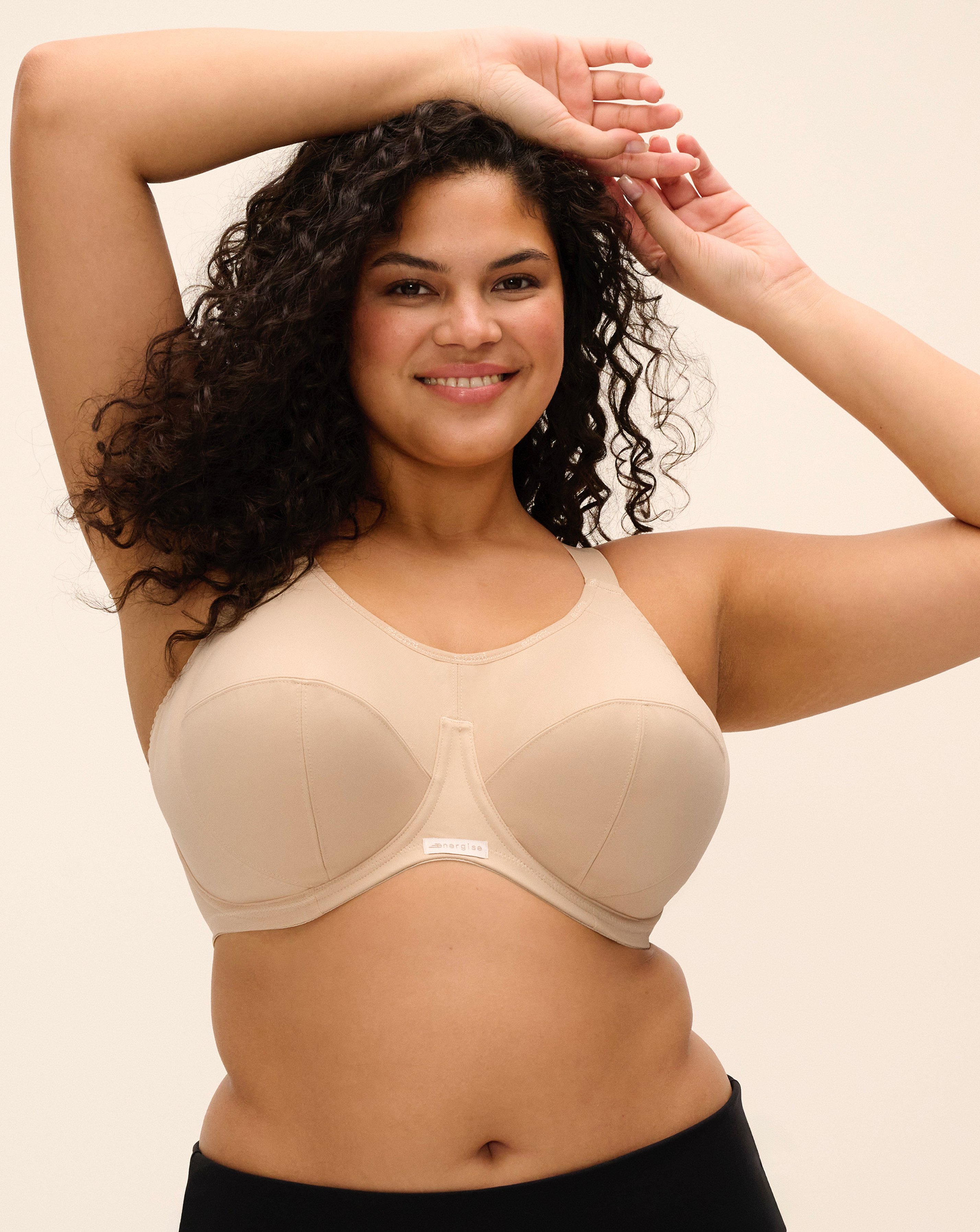 Elomi Energise Wired Sport Bra Nude