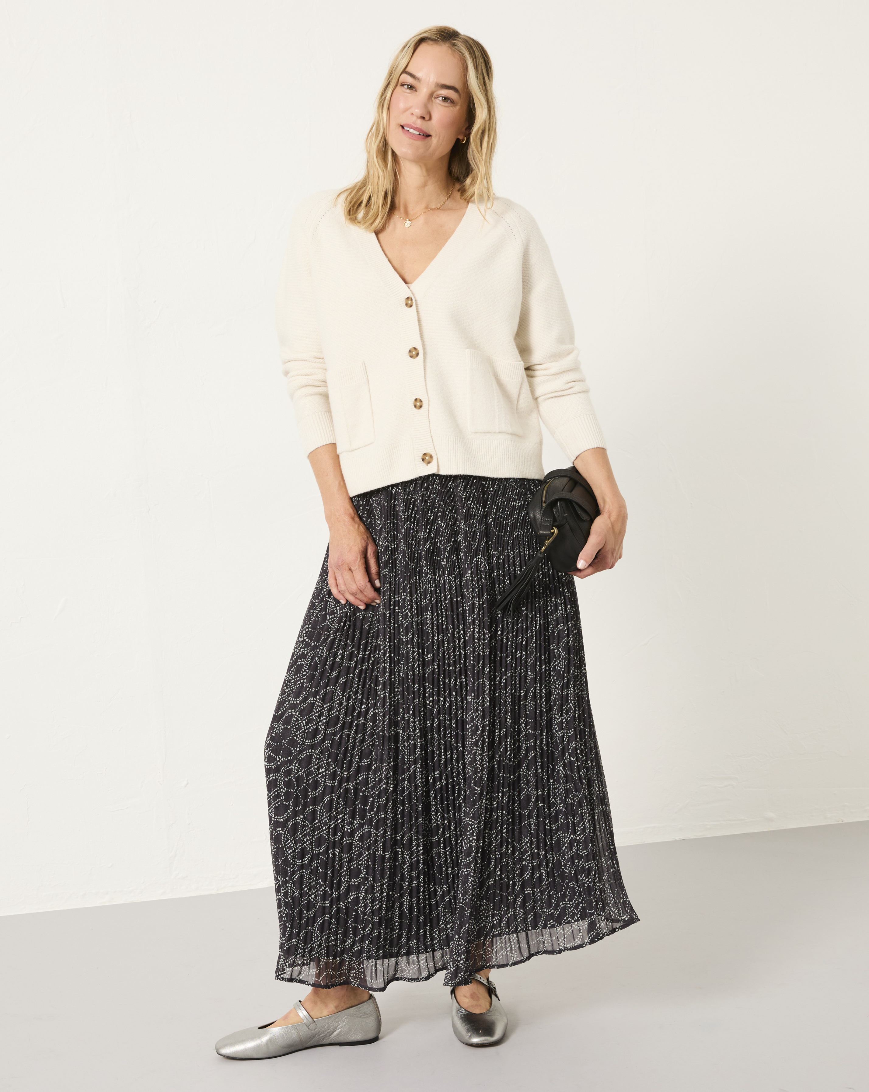 FatFace Paignton Floral Midi Skirt