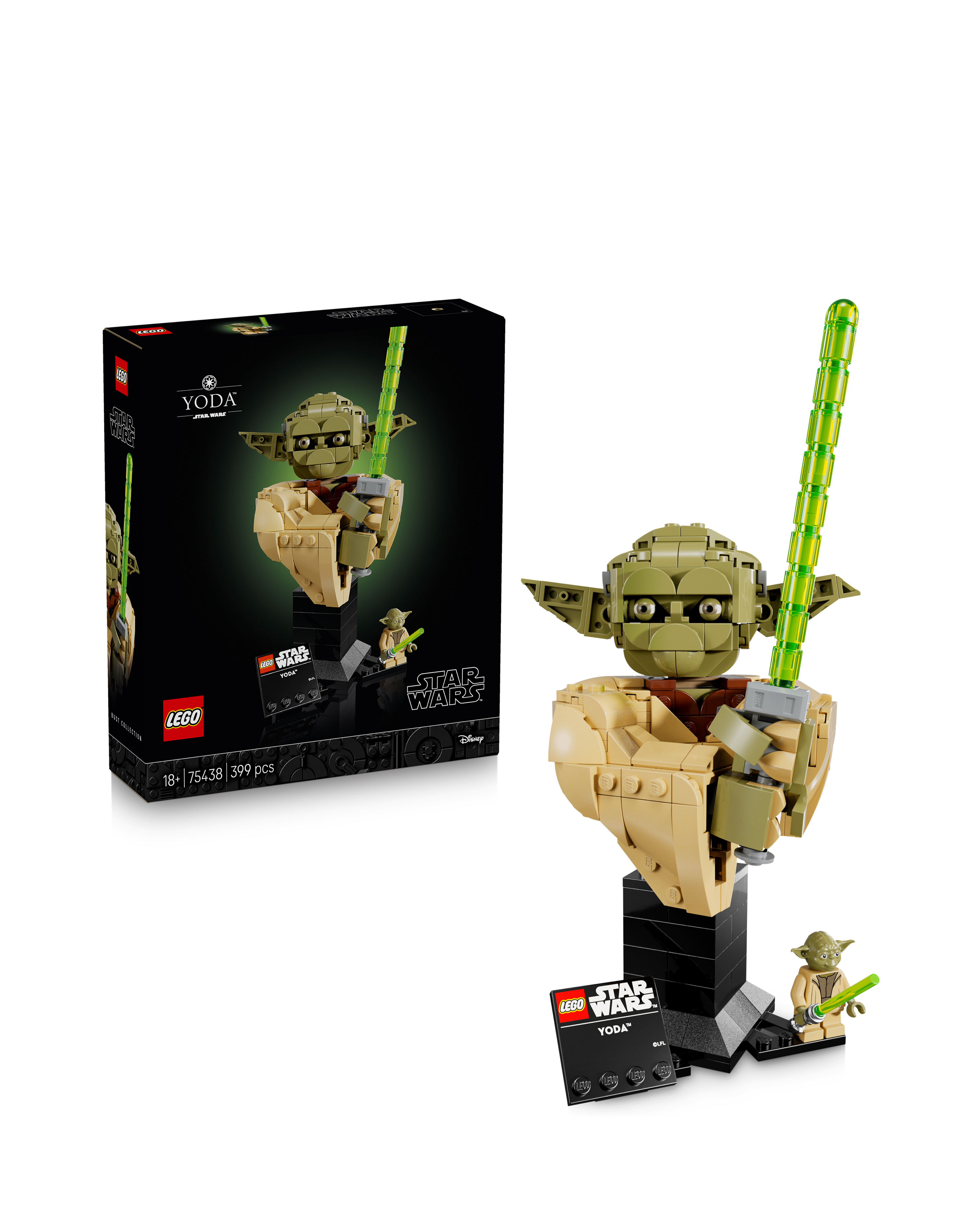 LEGO Star Wars: Yoda Bust 75438
