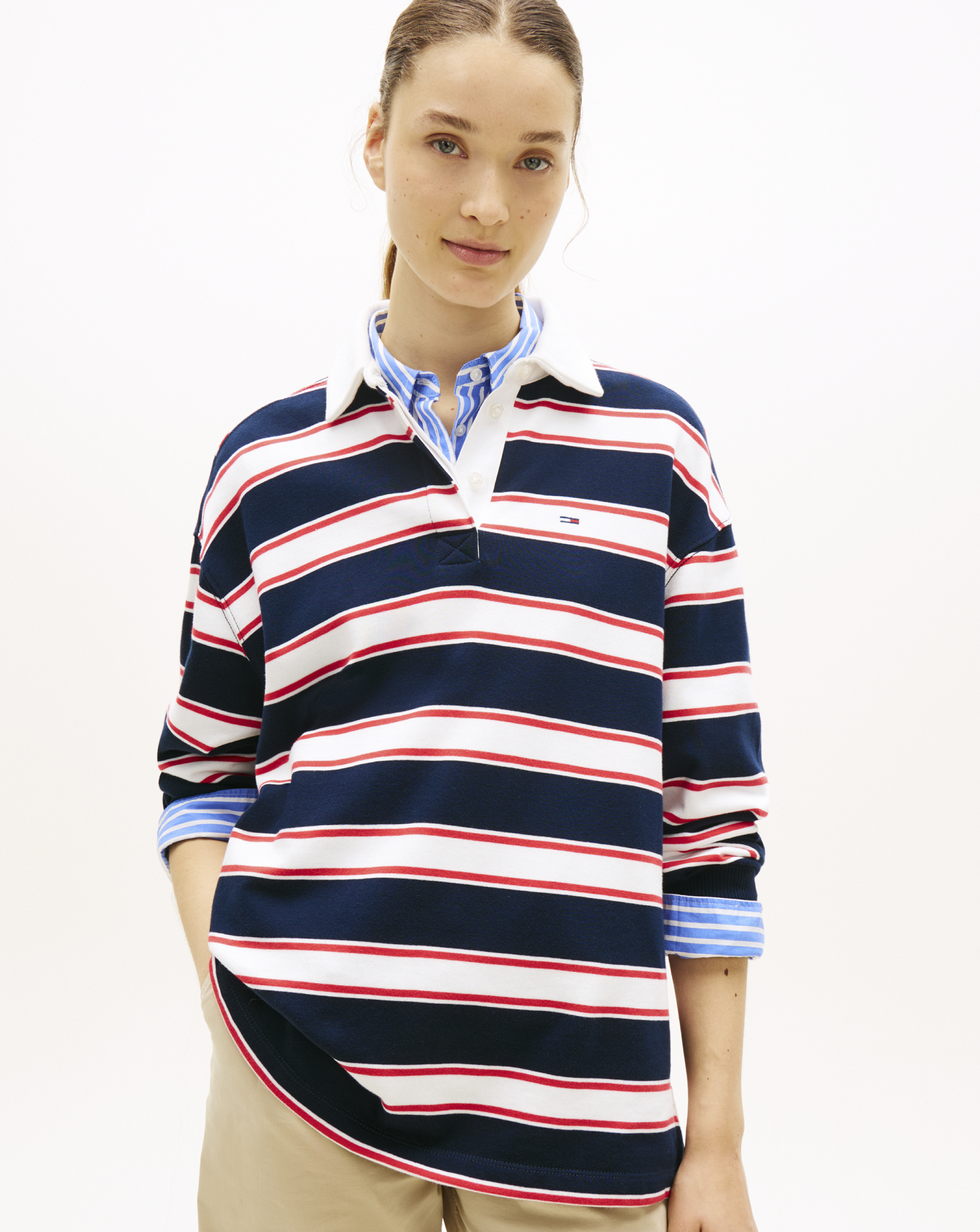 Tommy Jeans Stripe Rugby