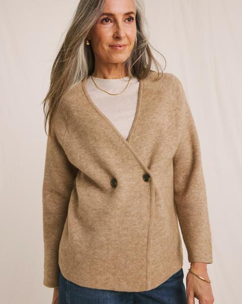 Julipa Double Breasted Knitted Jacket