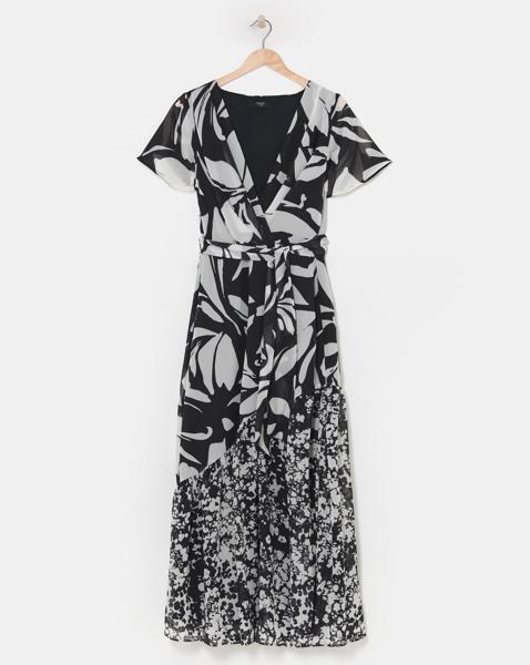Joanna Hope Maxi Tie Waist Dress