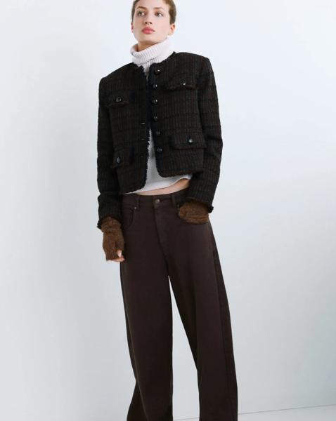 Mango Tweed Jacket