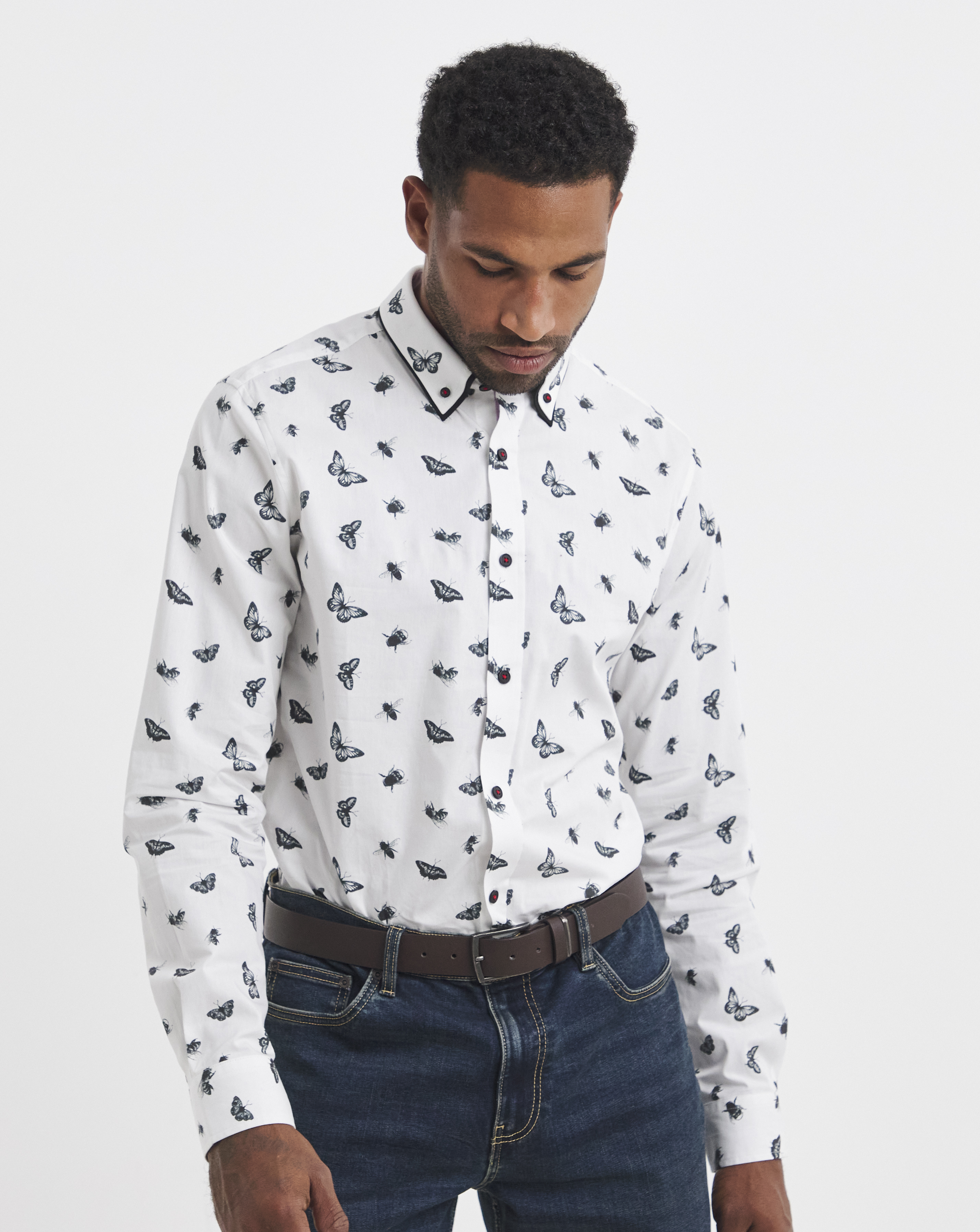 Joe Browns Butterfly Print Shirt