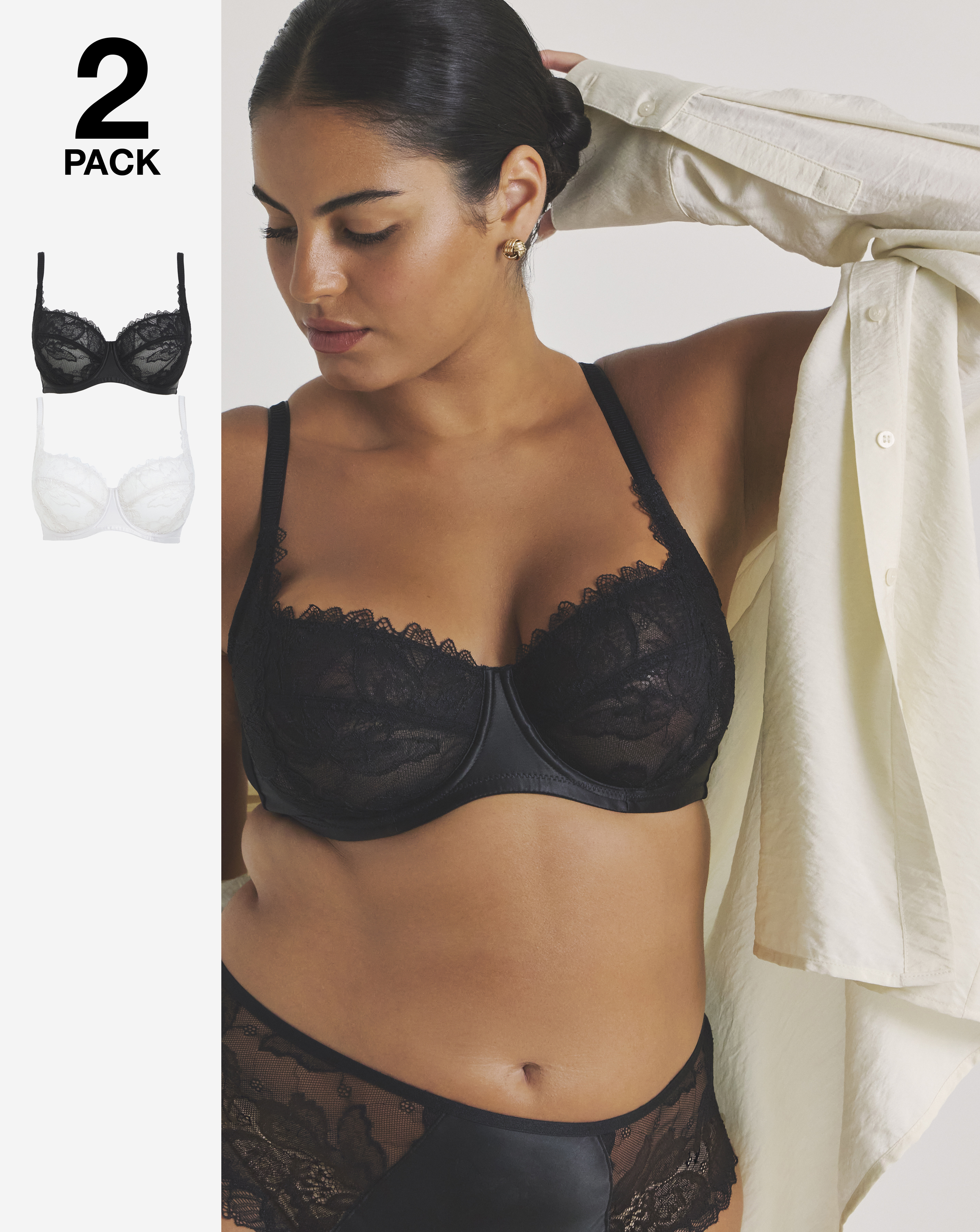 Pretty Secrets 2 Pack Willow Bras