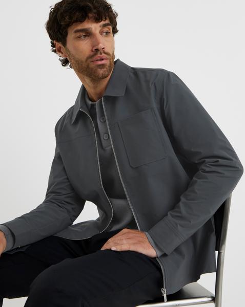Folio Zip Through Tech Shacket Regular