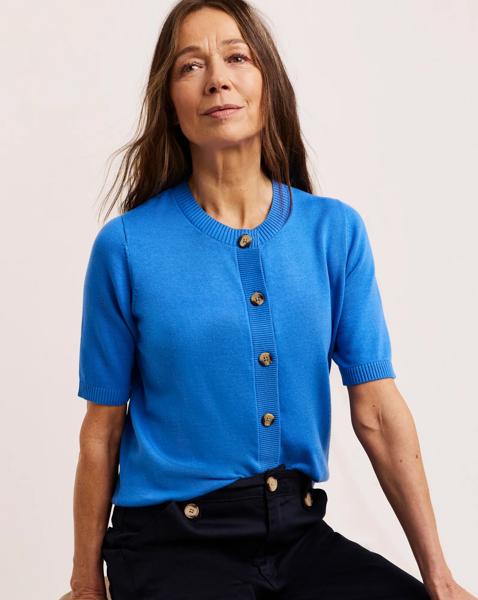 Julipa Short Sleeve Cotton Cardigan