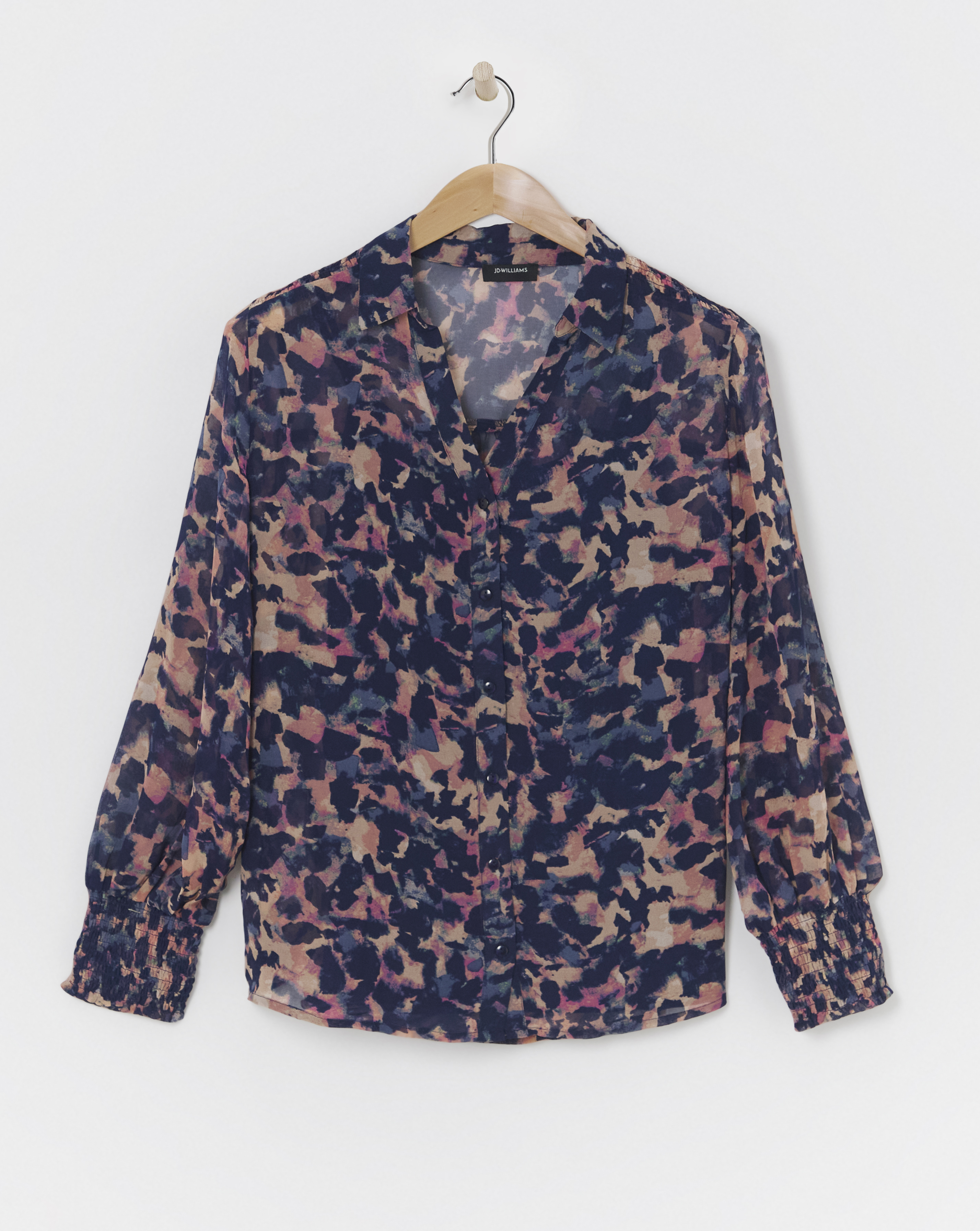 Sheer Long Sleeve Shirt