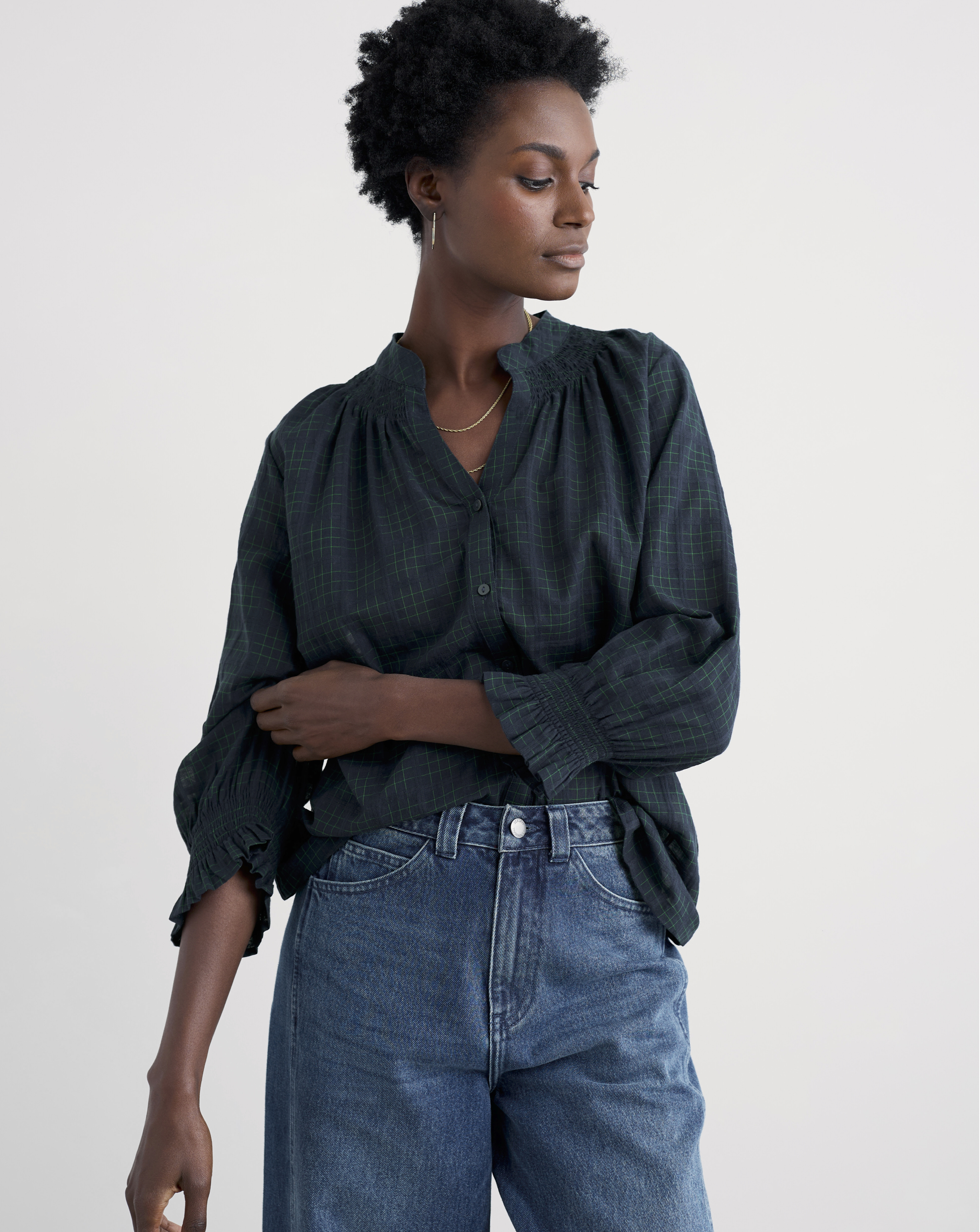Seasalt Cornwall Wild Sorrel Top Navy - Seasalt - Size8