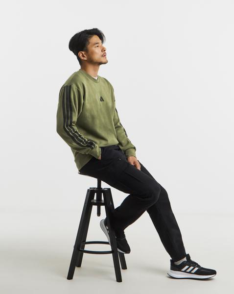 adidas 3 Stripes Fleece Sweatshirt