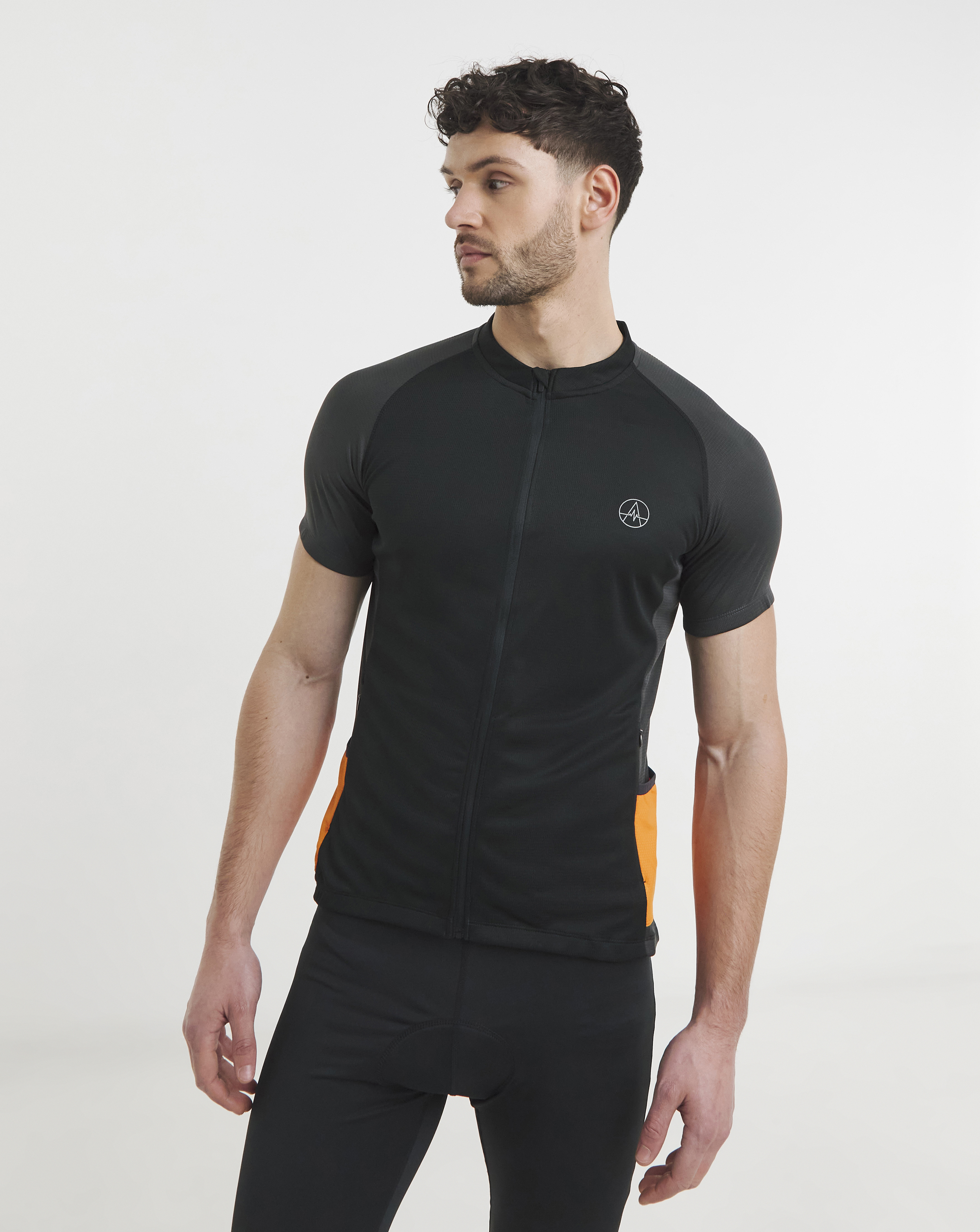 Short Sleeve Cycling Zip Up
