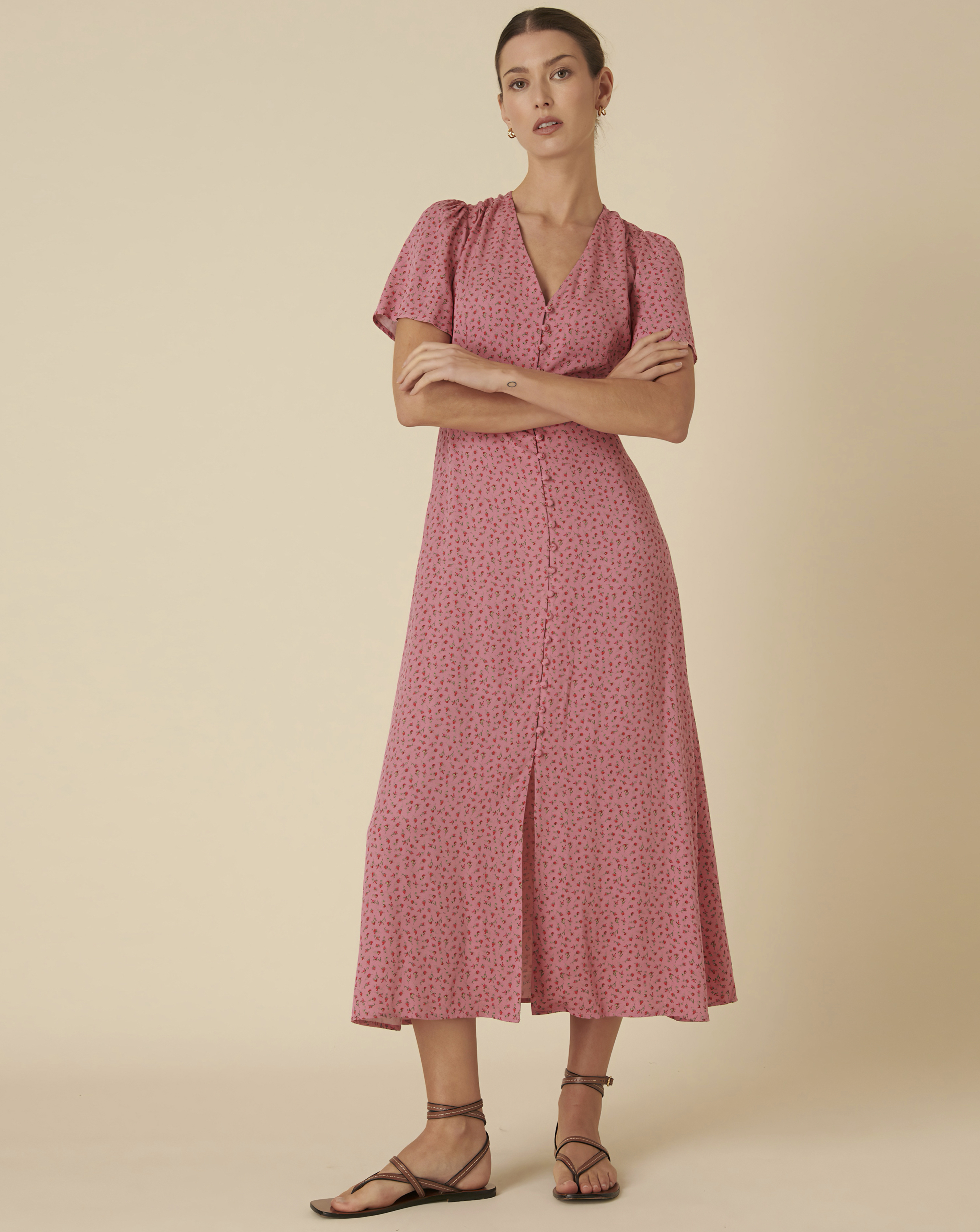 Nobody's Child Andie Midi Dress