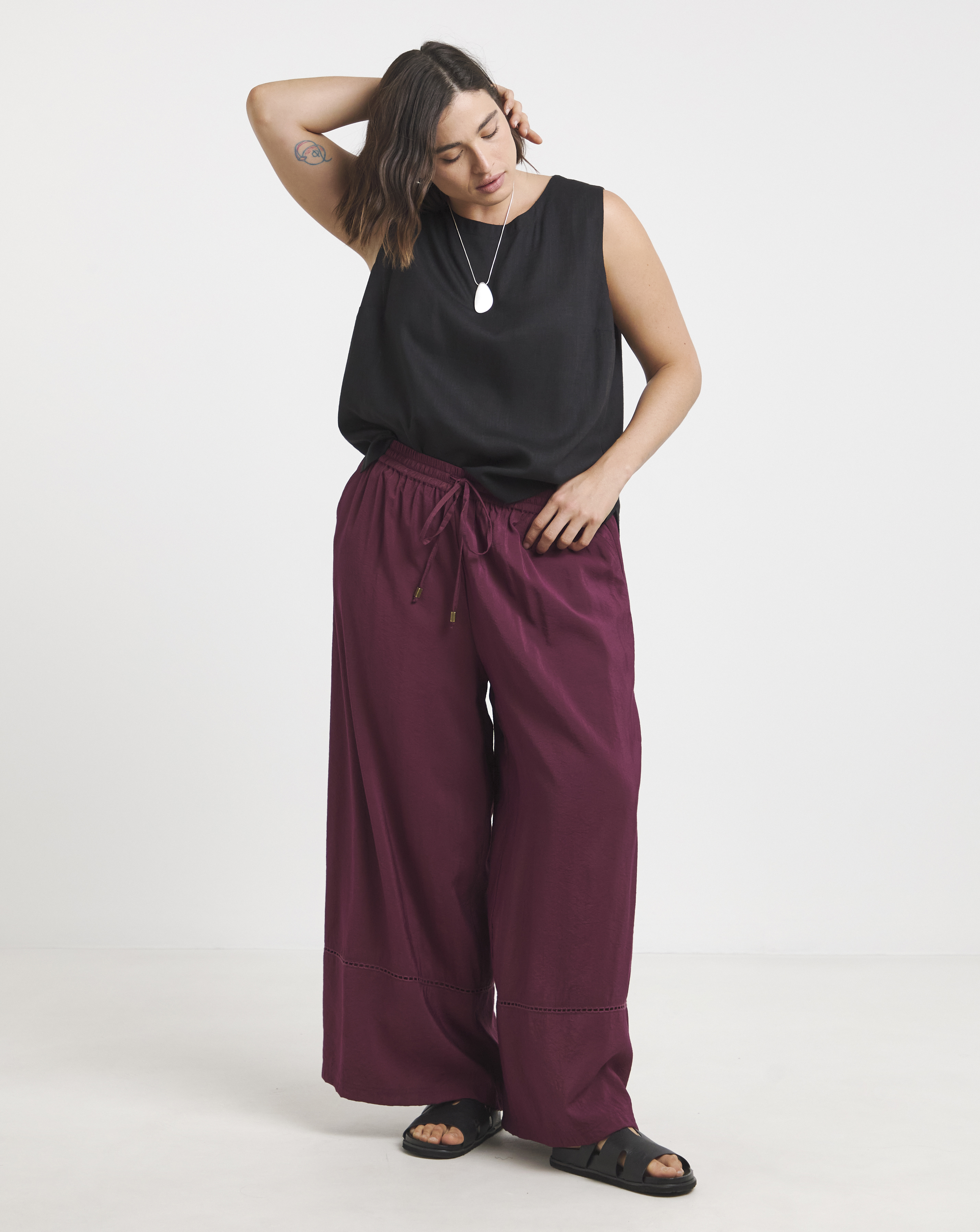 Simply Be Trim Detail Trousers