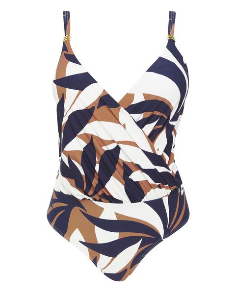 MAGISCULPT Twist Front Blouson Swimsuit - Image