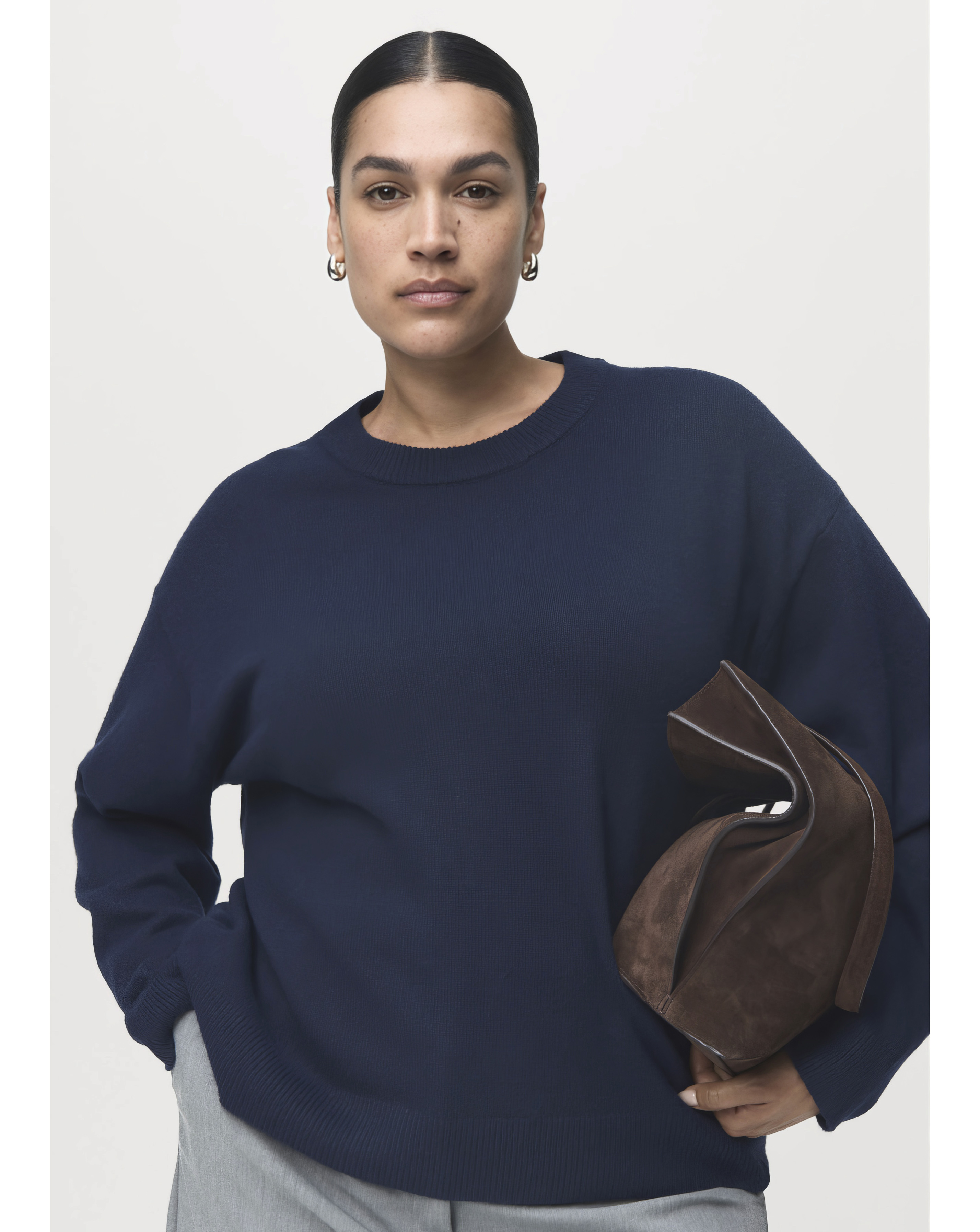 Mango Crew Neck Sweater