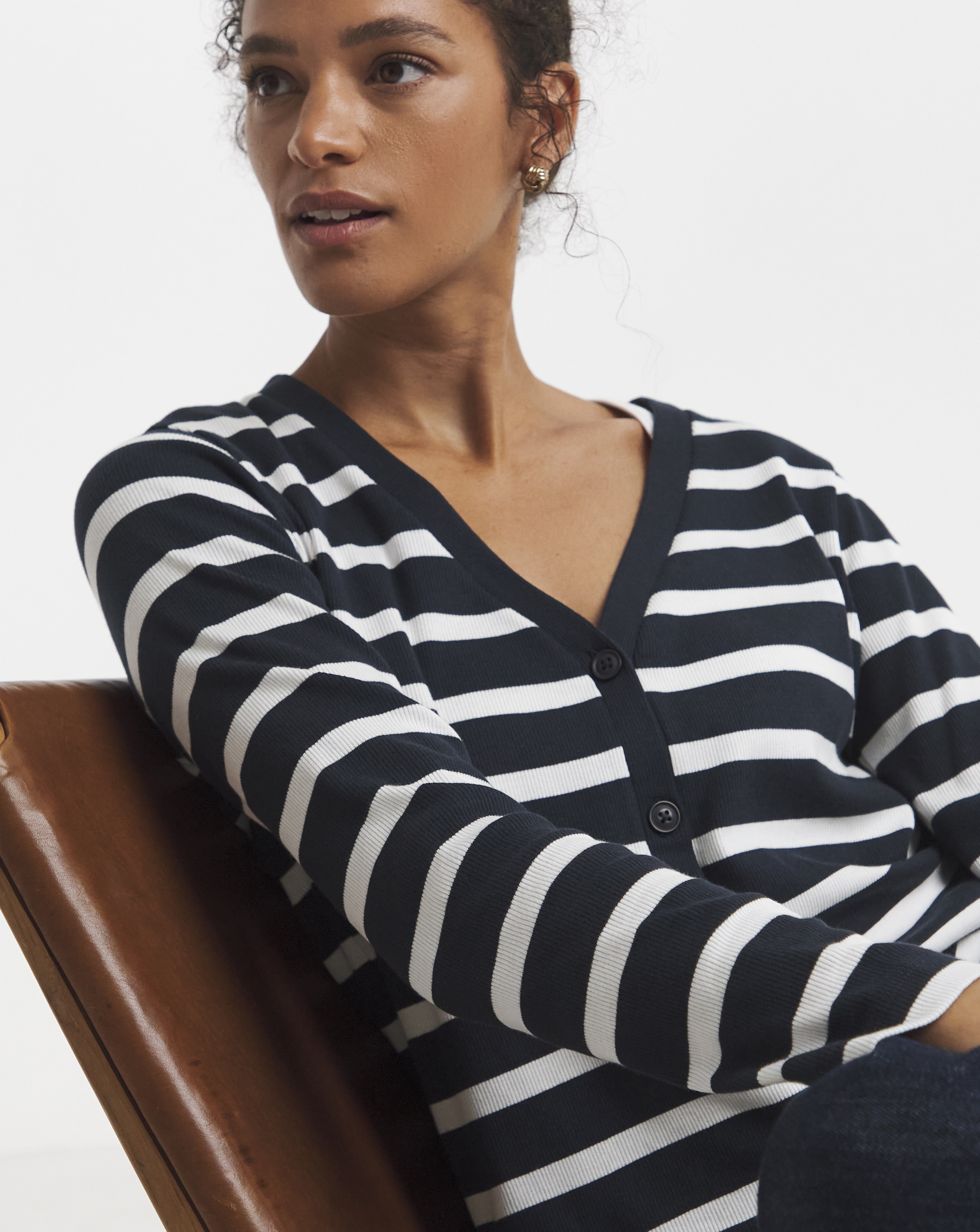 V-Neck Cardigan