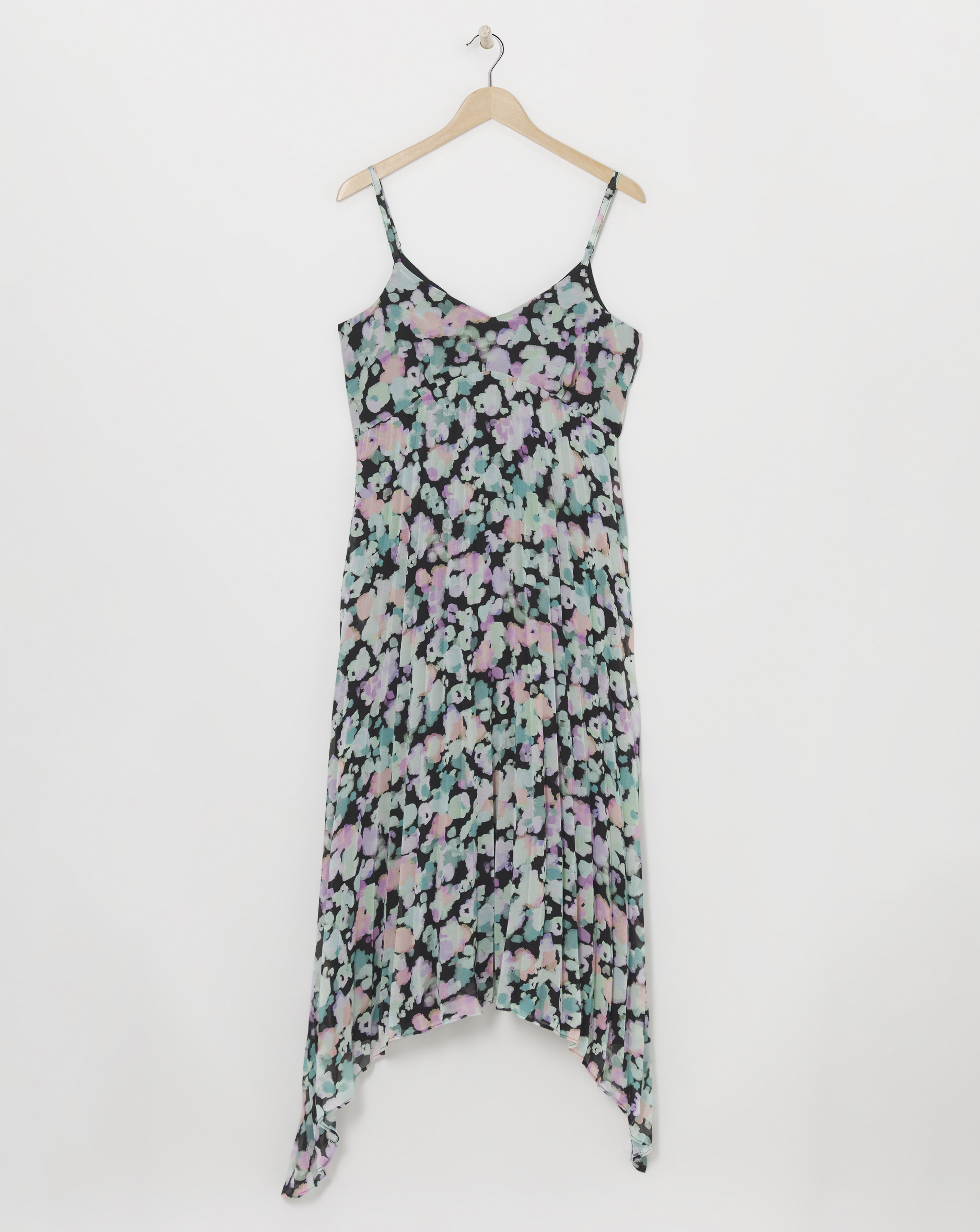 Simply Be - Women's Floral Print Asymmetric Hem Maxi Dress - Size 20 - Floral print