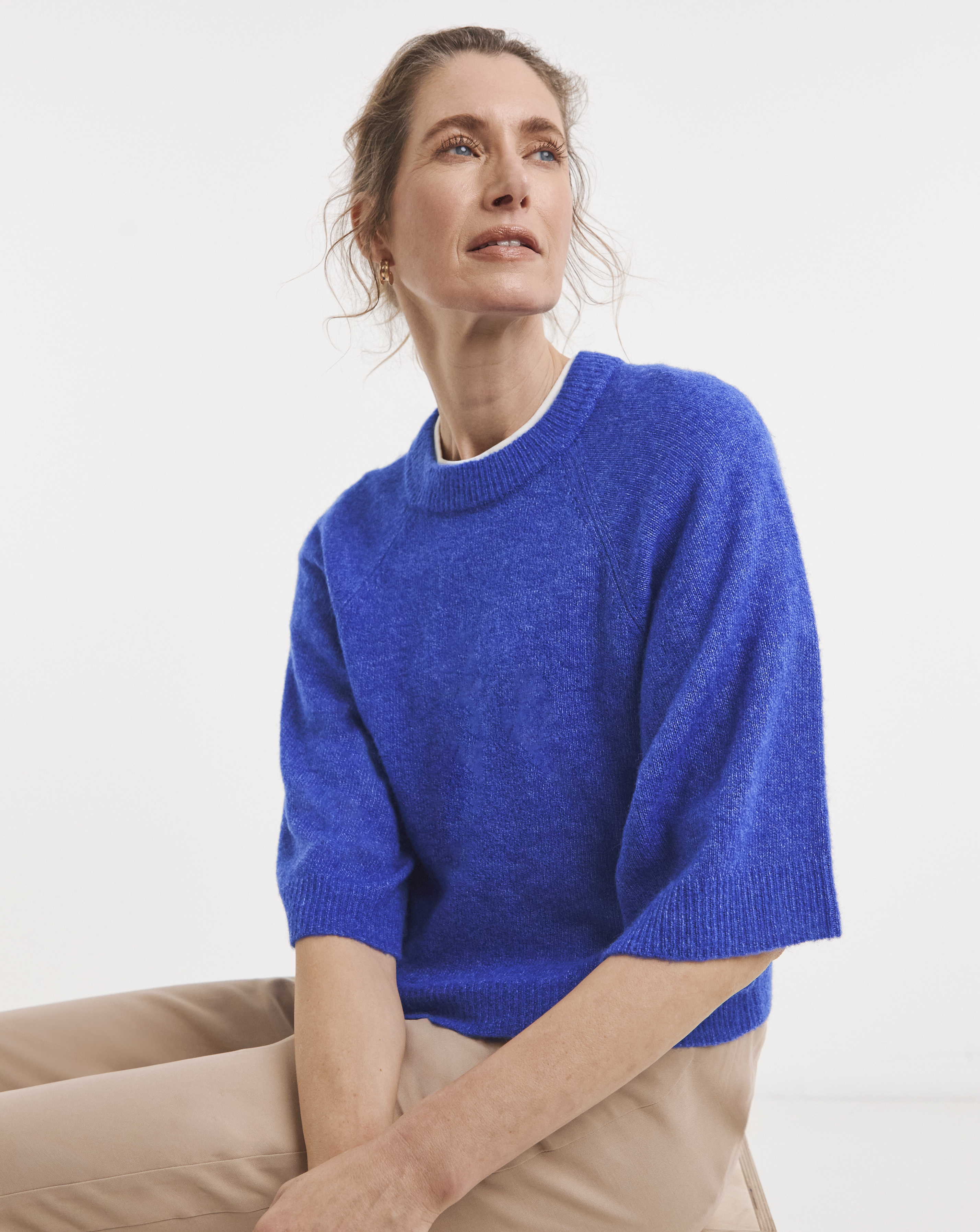 Sheer Wide Sleeve Jumper