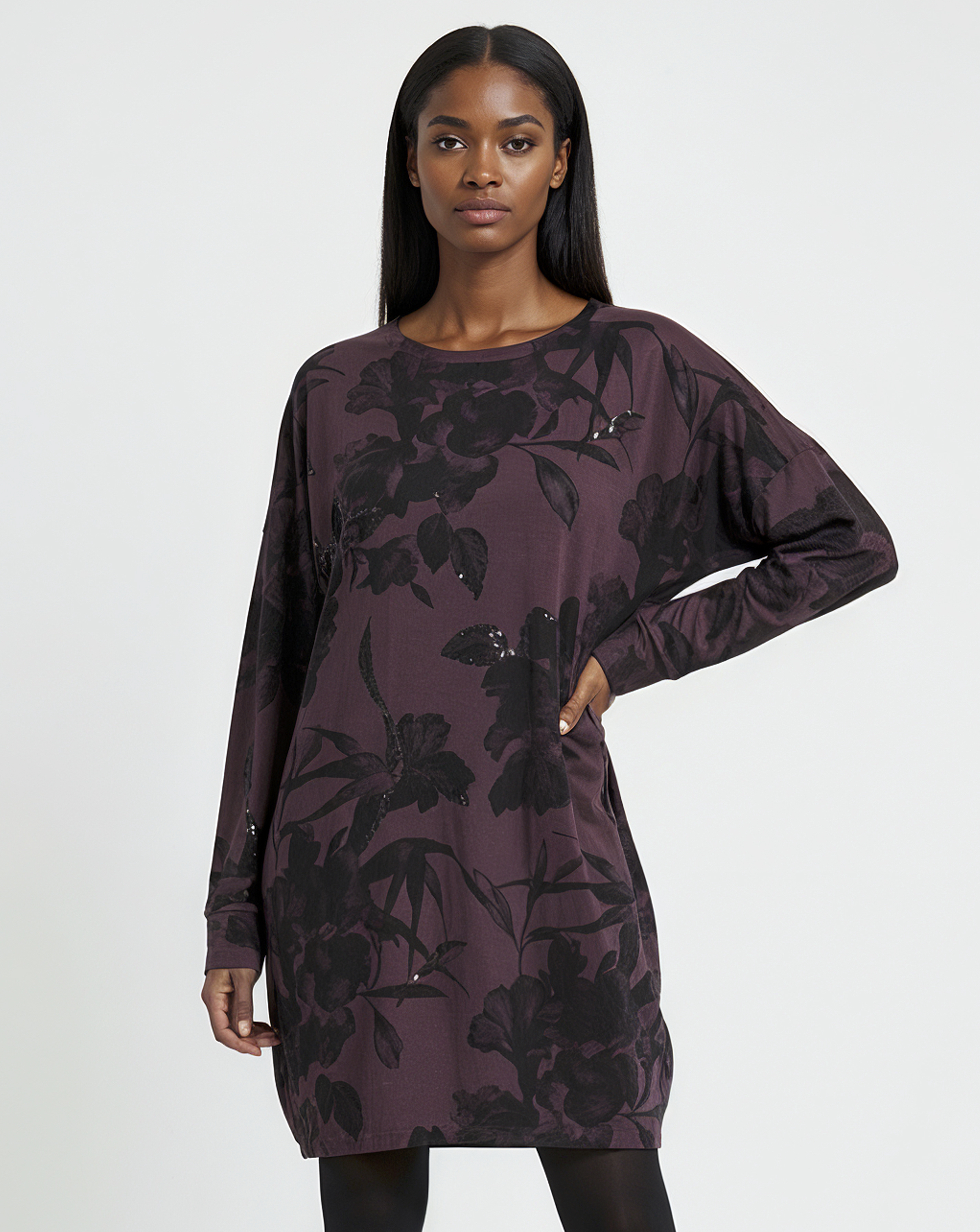 Religion Mini T-Shirt Sequin Dress