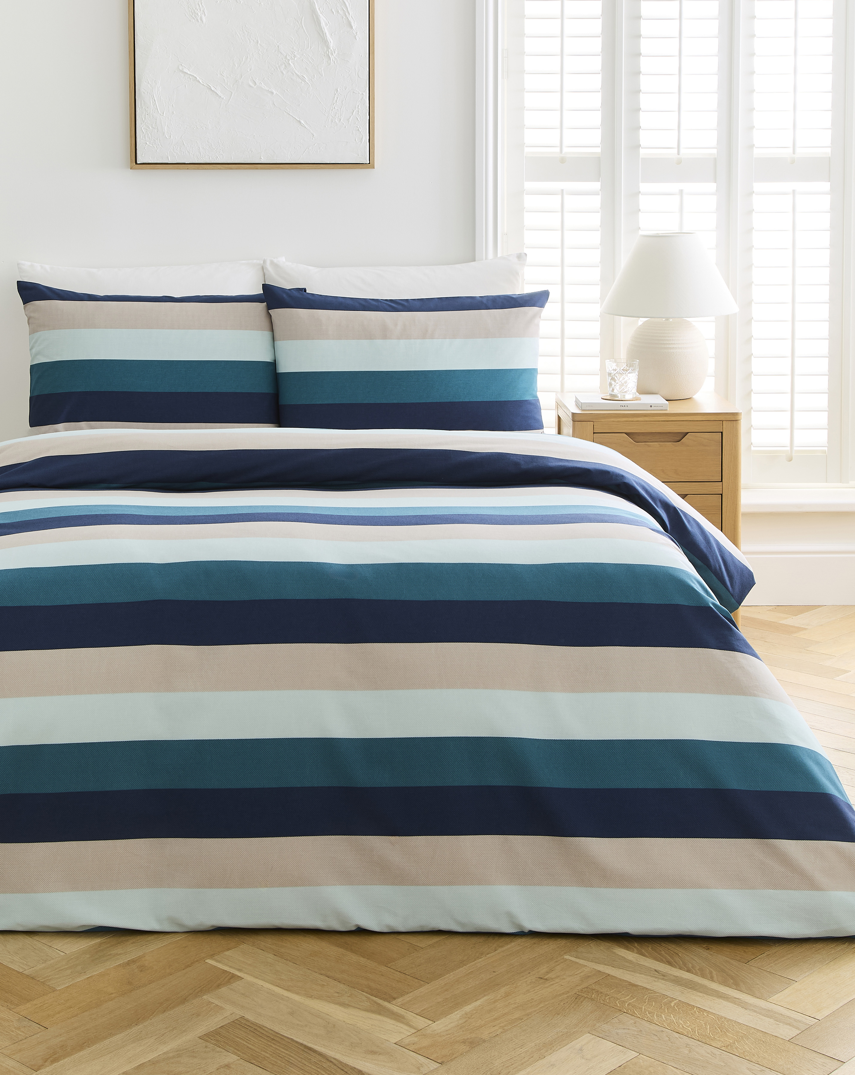 Blake Stripe Duvet Cover Set