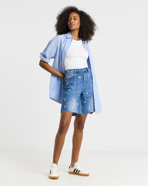 Simply Be Fruit Bermuda Short