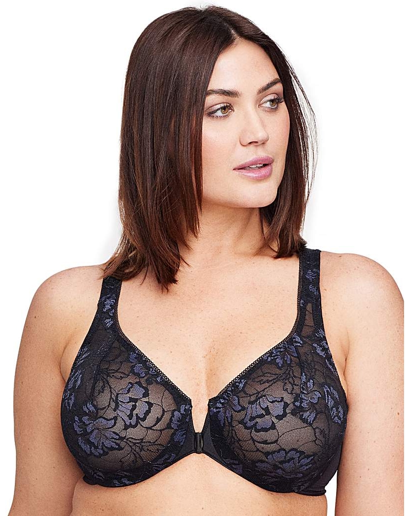 Glamorise 9246 Wonder Wire Bra Black - Glamorise - Size34B