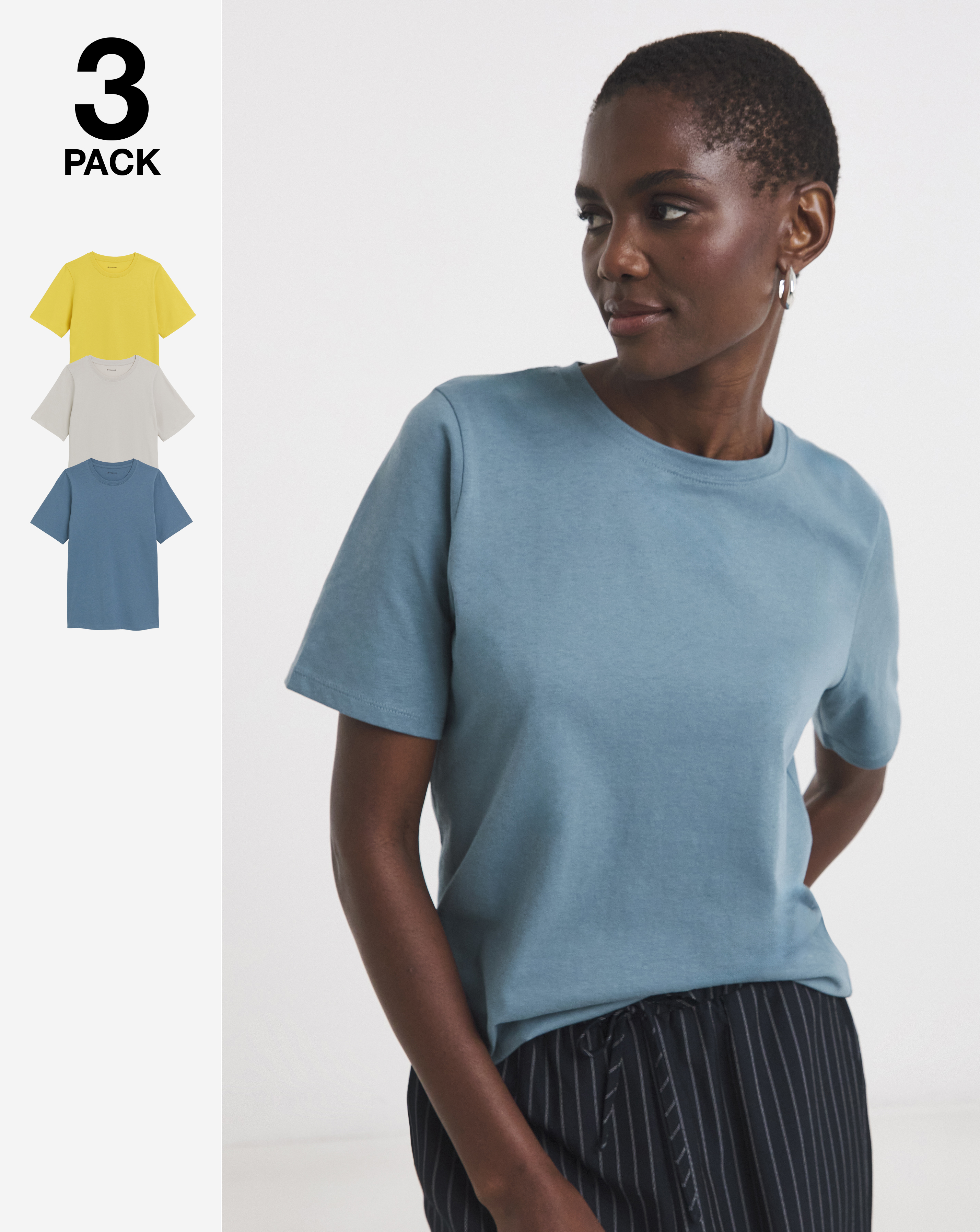 3 Pack The Crew Neck T-Shirt