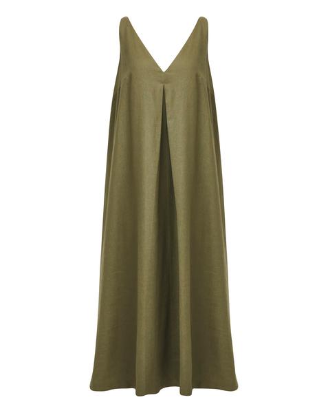 Anthology Linen Blend Swing Dress