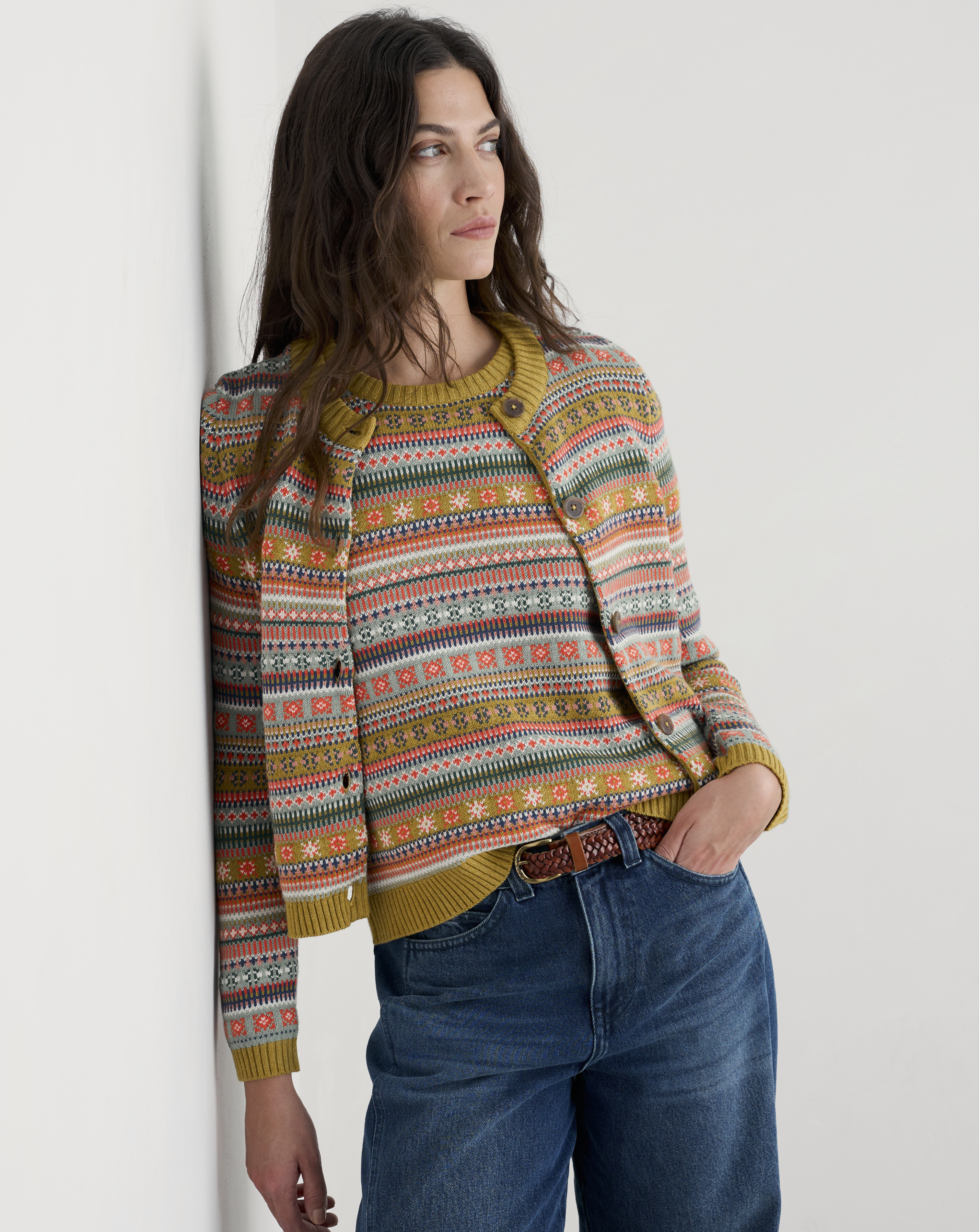 Seasalt Multi Cornwall Cove Cottage Cardigan - Size 22