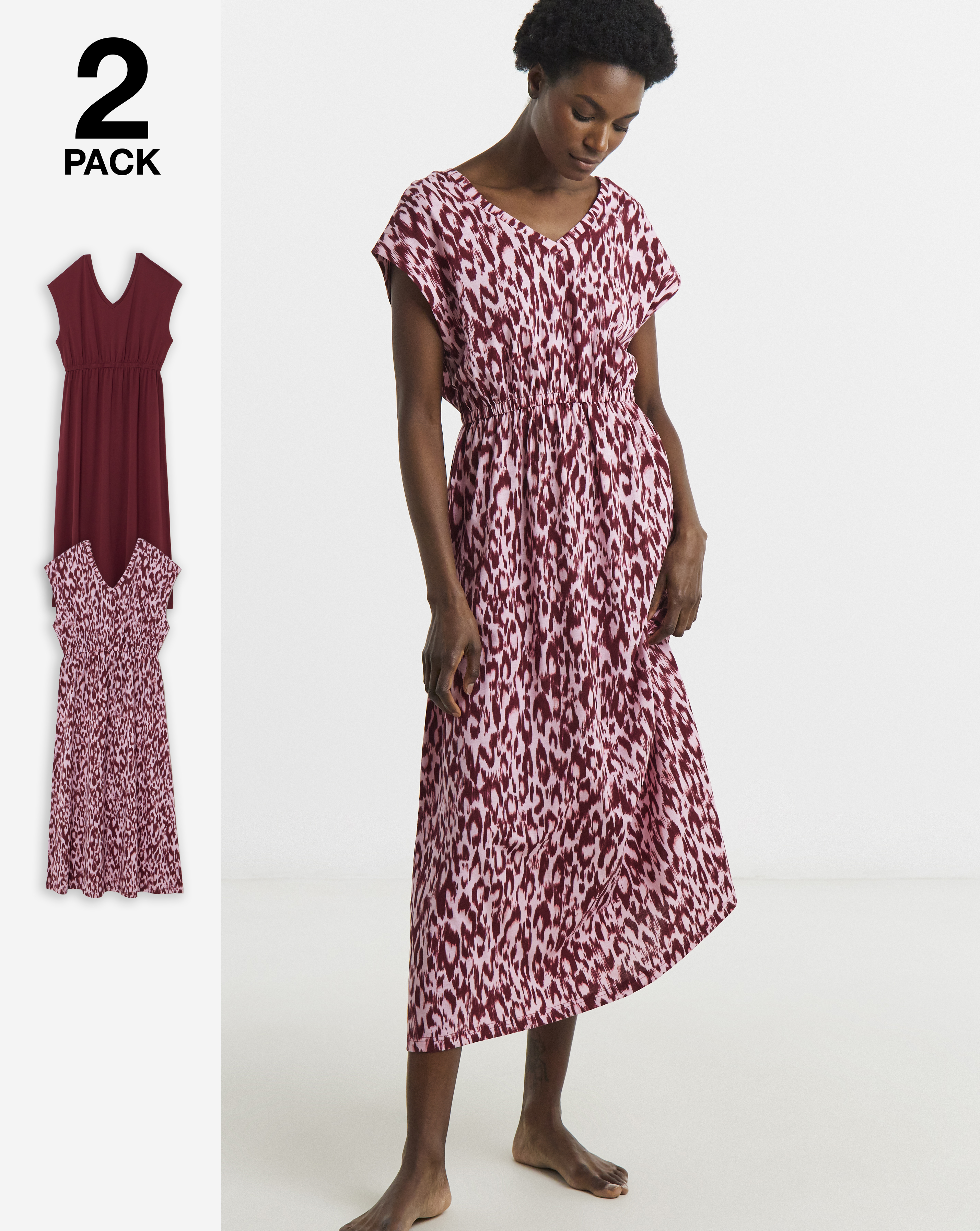 JD Williams (2 Pack) Animal Nighties