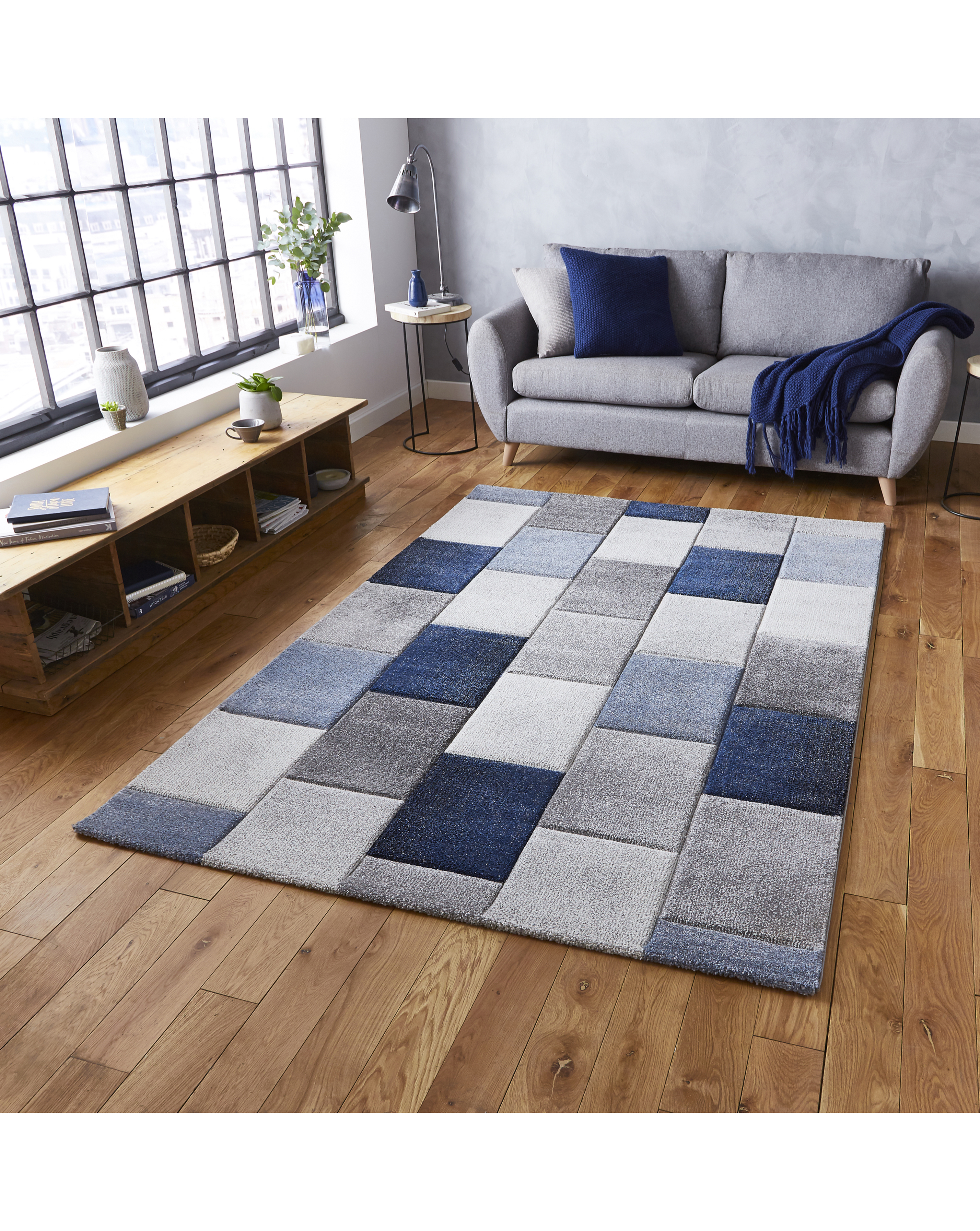 Think Rugs Block Colour Brooklyn Rug