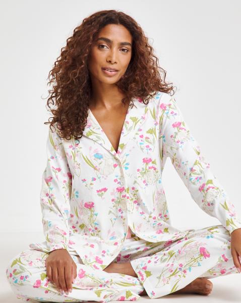 Pretty Secrets Spring Button Through PJ