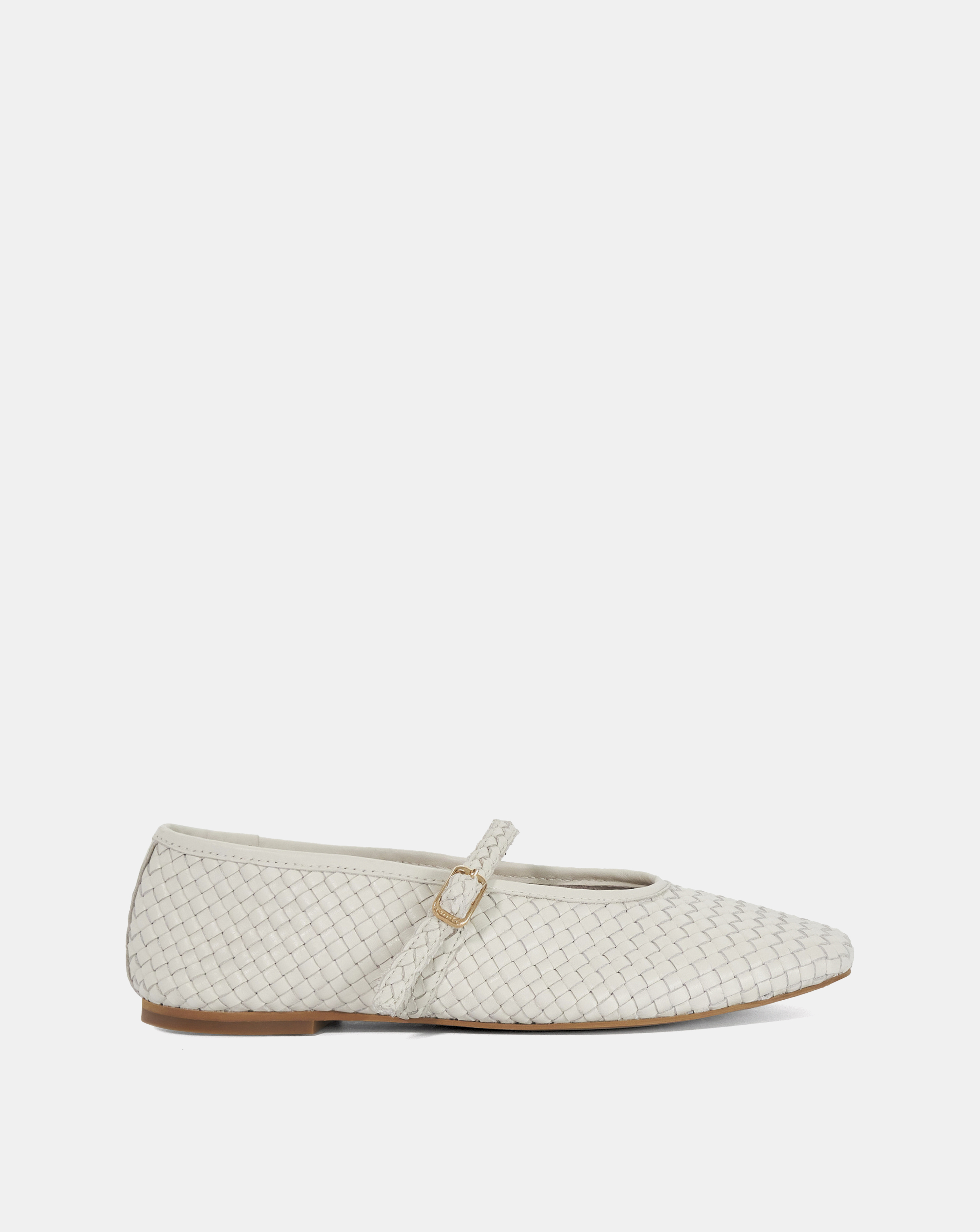Dune Woven Mary Janes Standard Fit