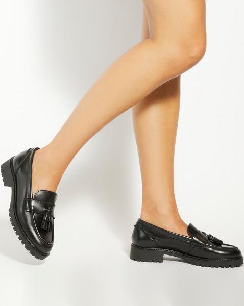 Dune Gracelyn Leather Loafers