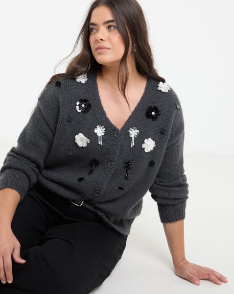 Embellished Cardigan