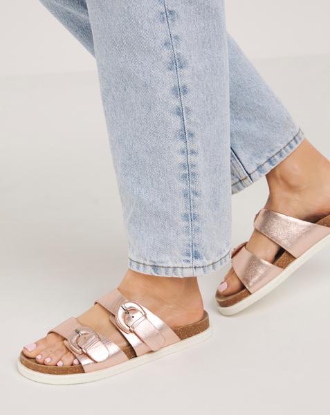 Simply Be Alisha Footbed Sandal Wide
