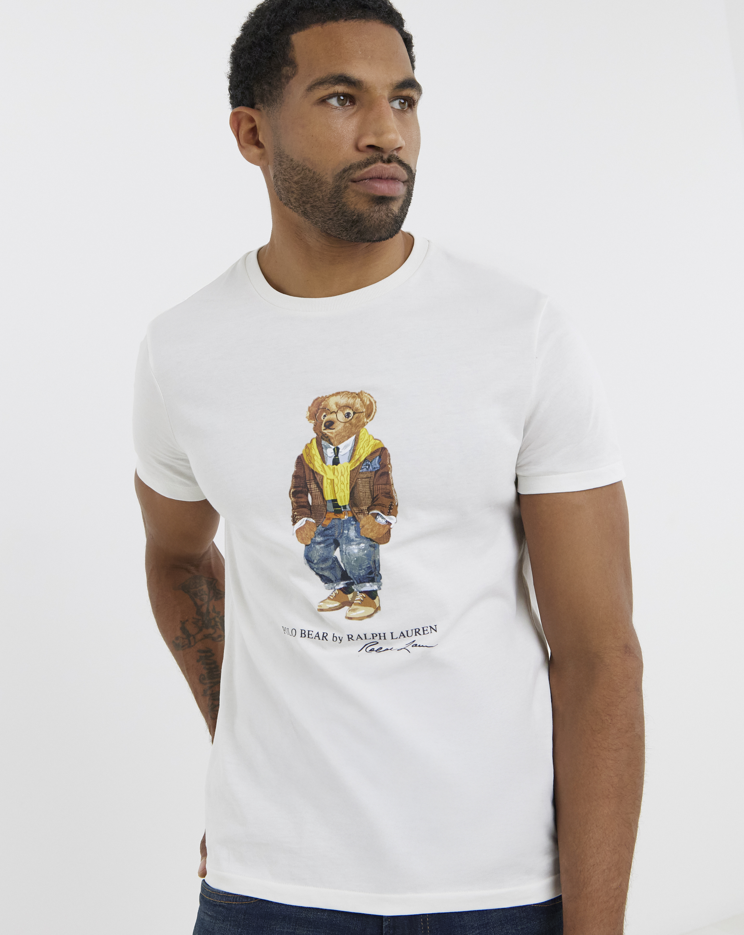 Polo Ralph Lauren Bear T-Shirt - Ecru