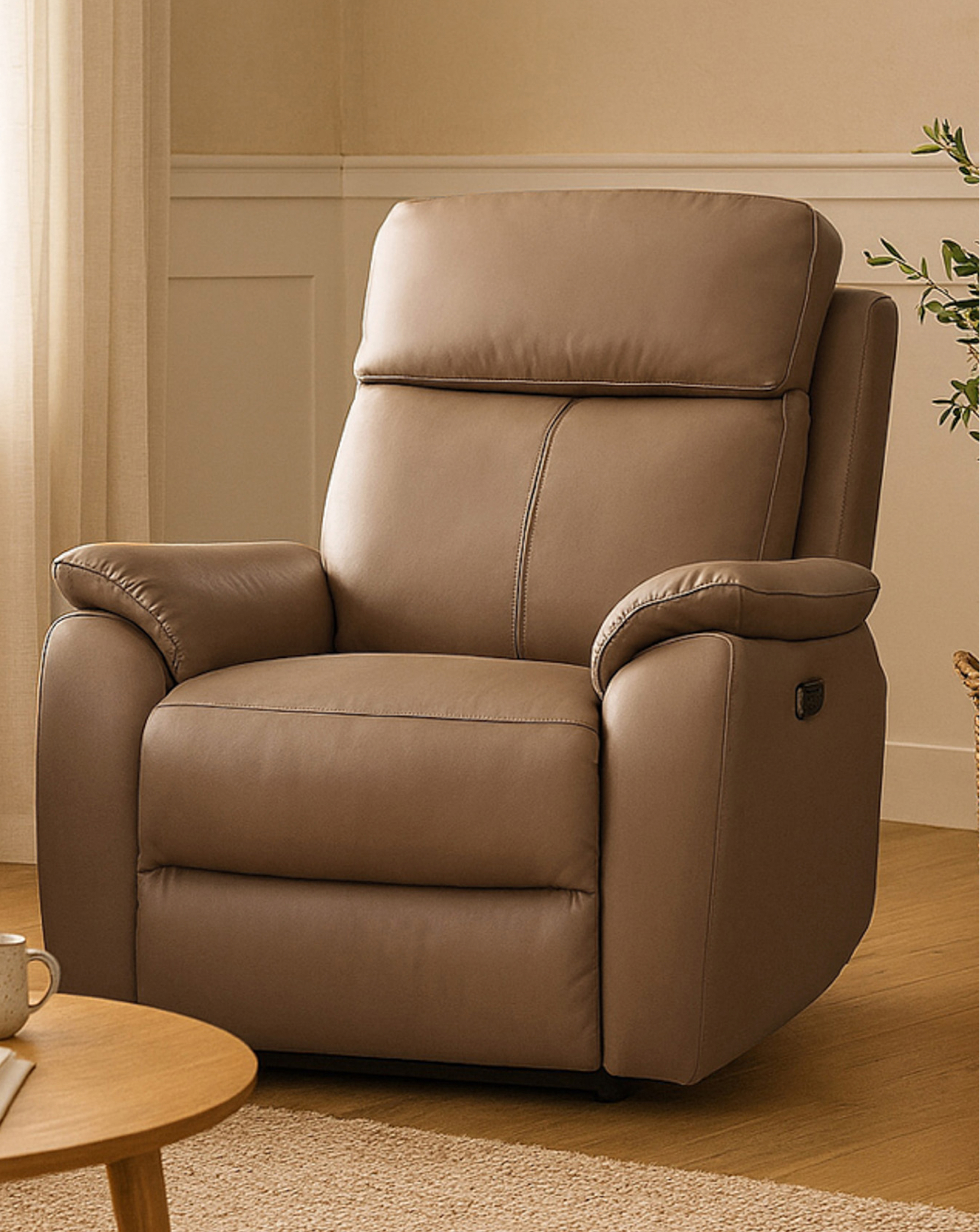 Aspire Kingsmere Leather Power Recliner - Armchair - Image 5