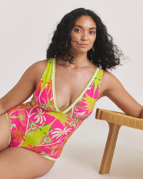 Figleaves Frida Plunge Swimsuit