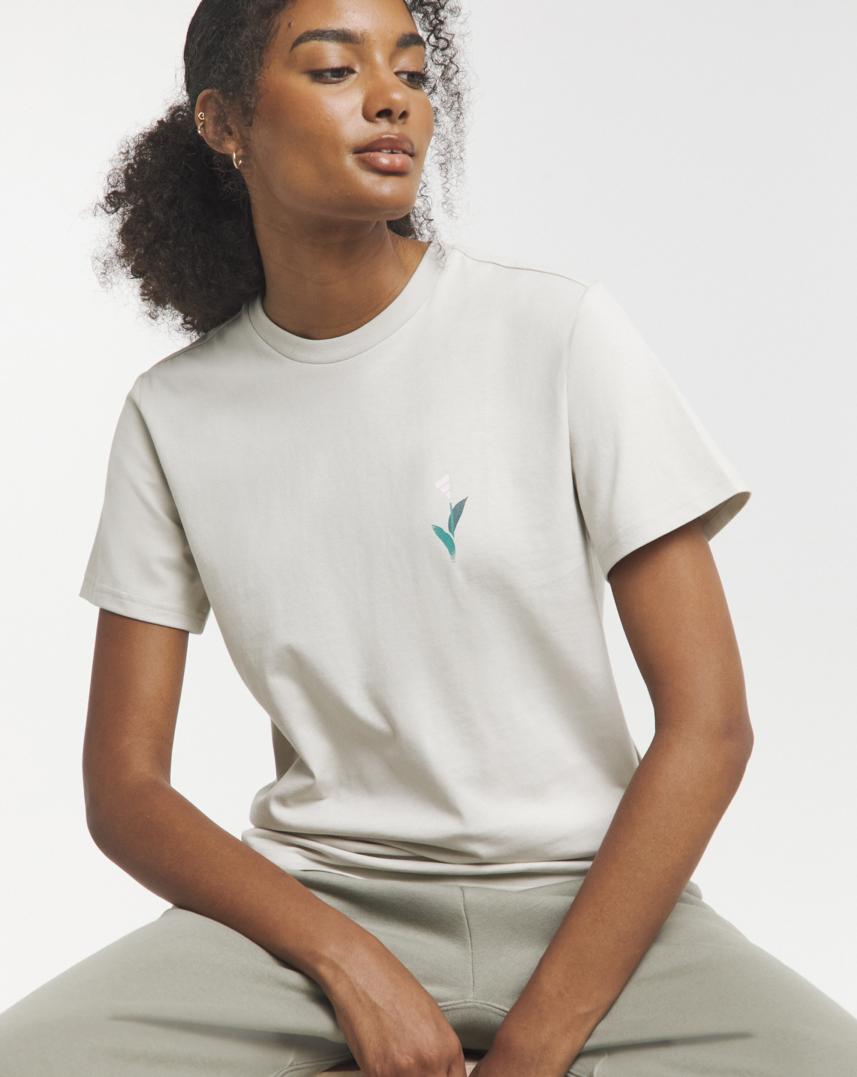Adidas Trio Floral T-Shirt