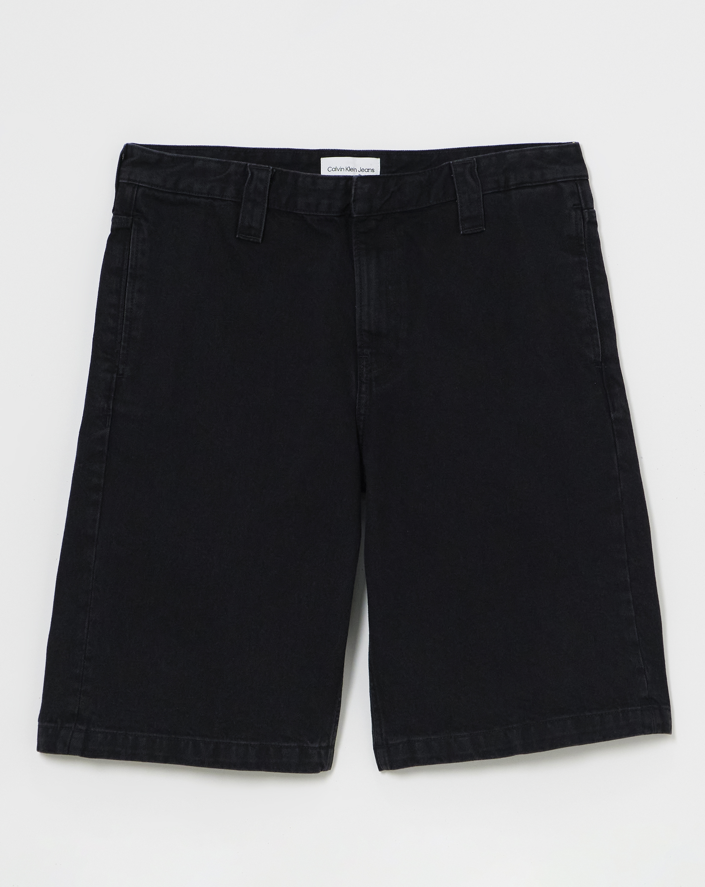 Calvin Klein Jeans Black Denim Shorts