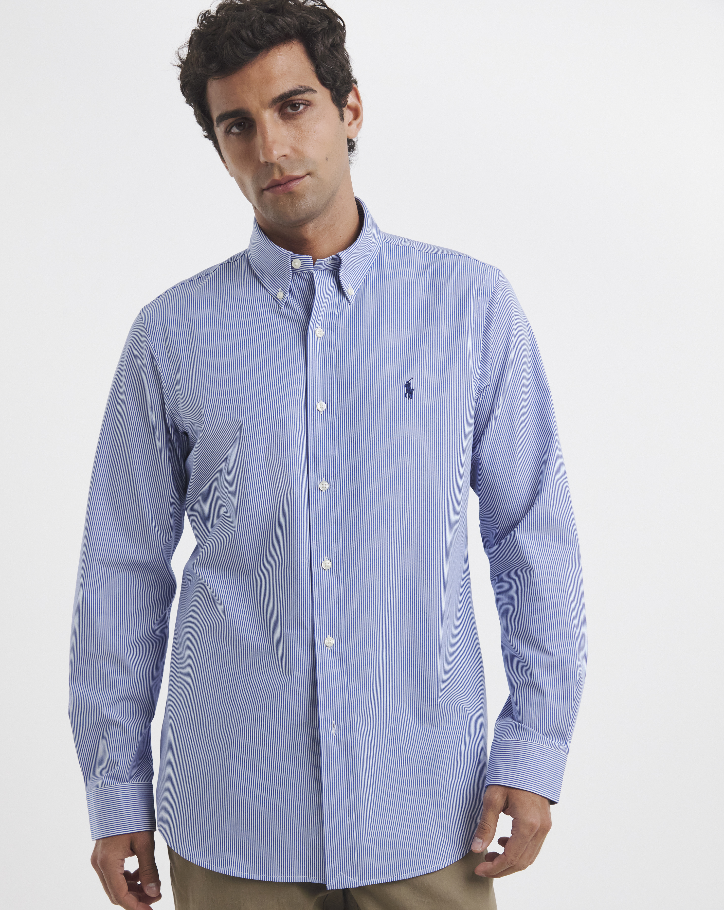 Polo Ralph Lauren Shirt - Blue/White