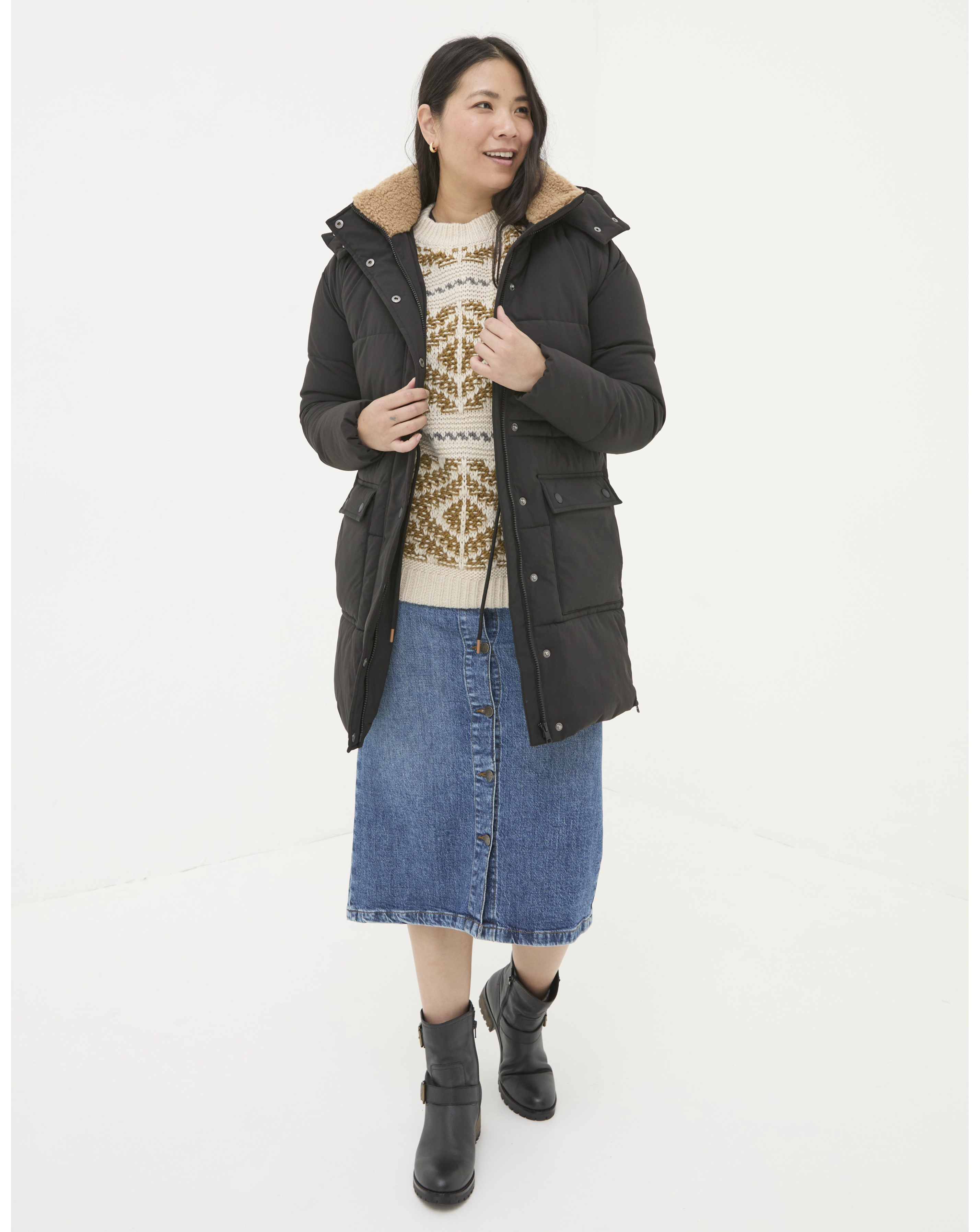 FatFace Maddie Puffer Coat